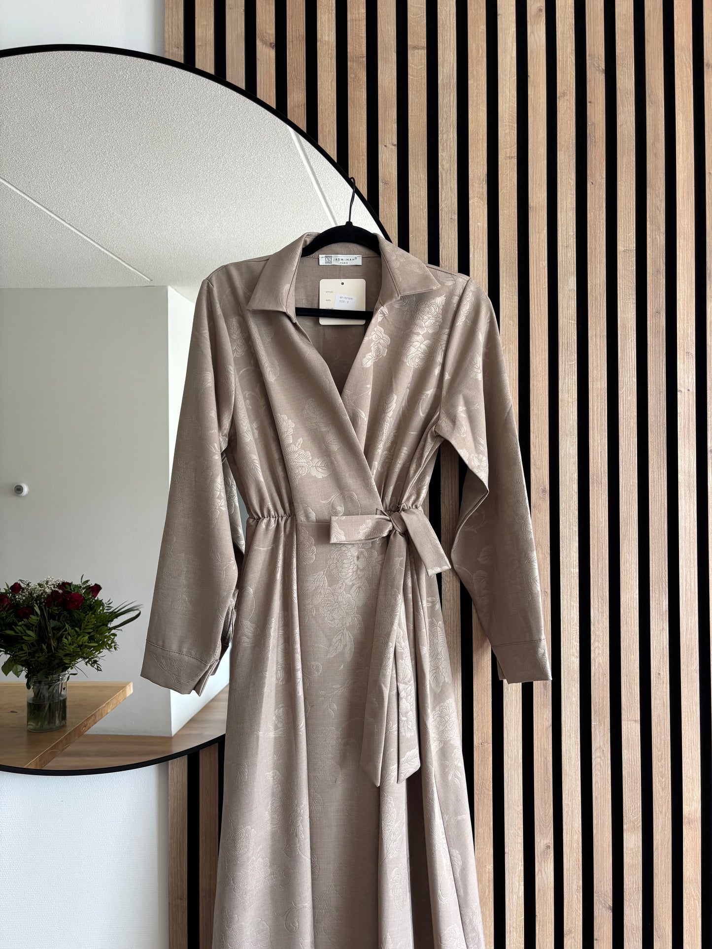 DRESS KAUTAR TAUPE