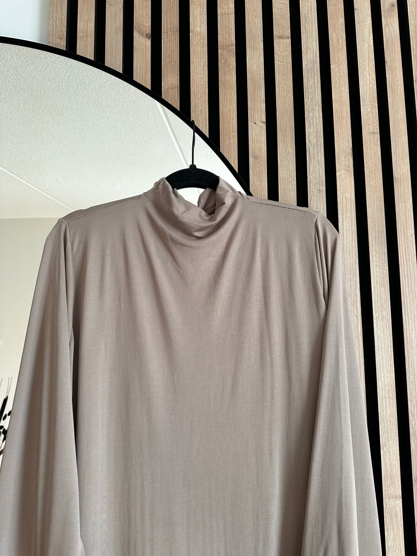 ABAYA + KHIMAR NAYLA LIGHT BROWN