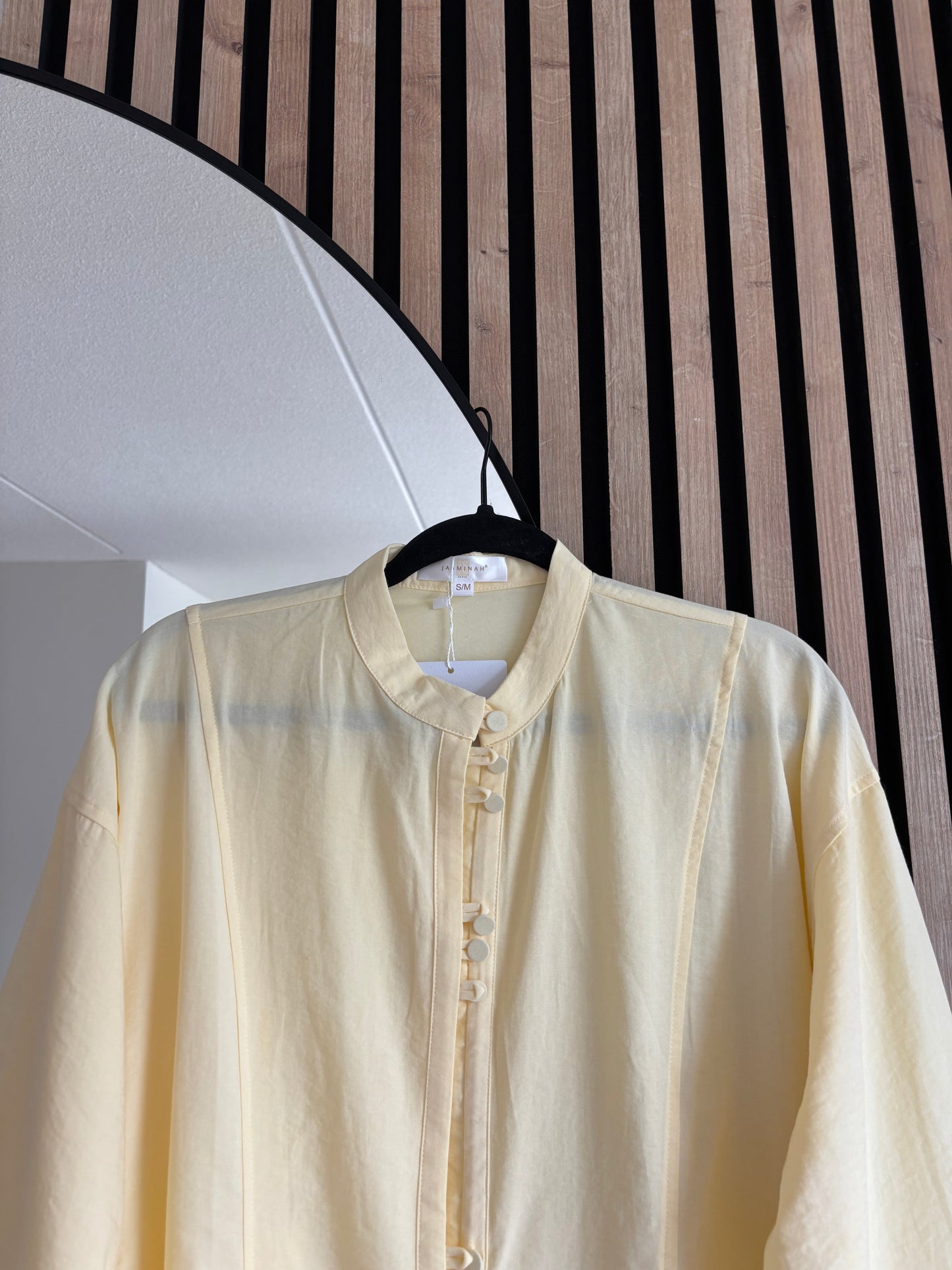 CAMISA LEIRE BUTTER YELLOW