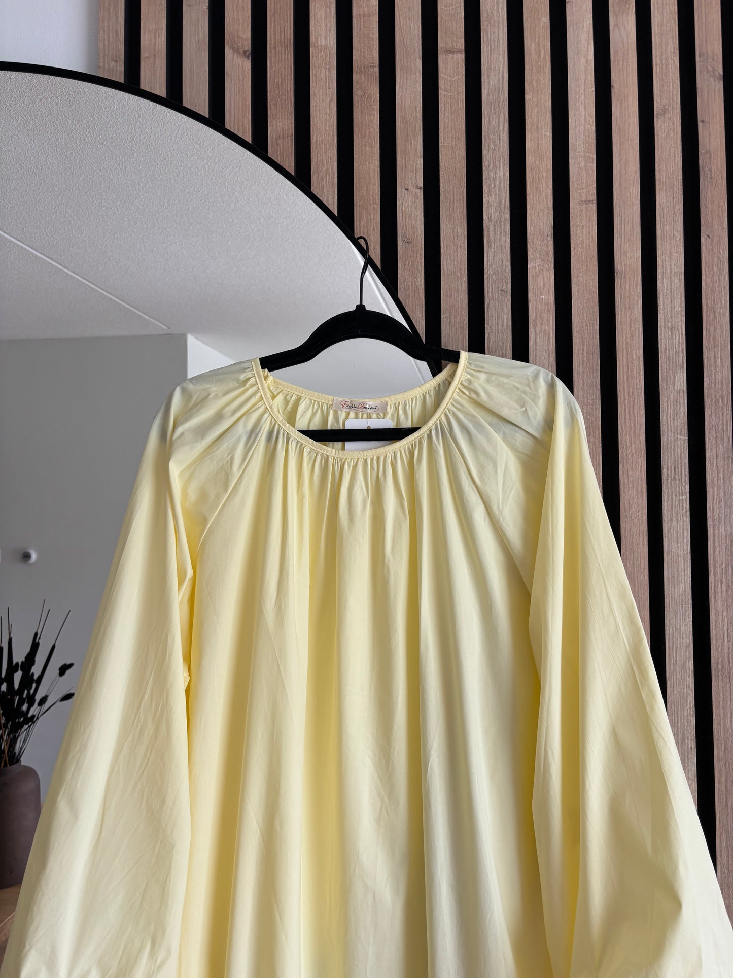 DRESS CHAIMAE BUTTER YELLOW