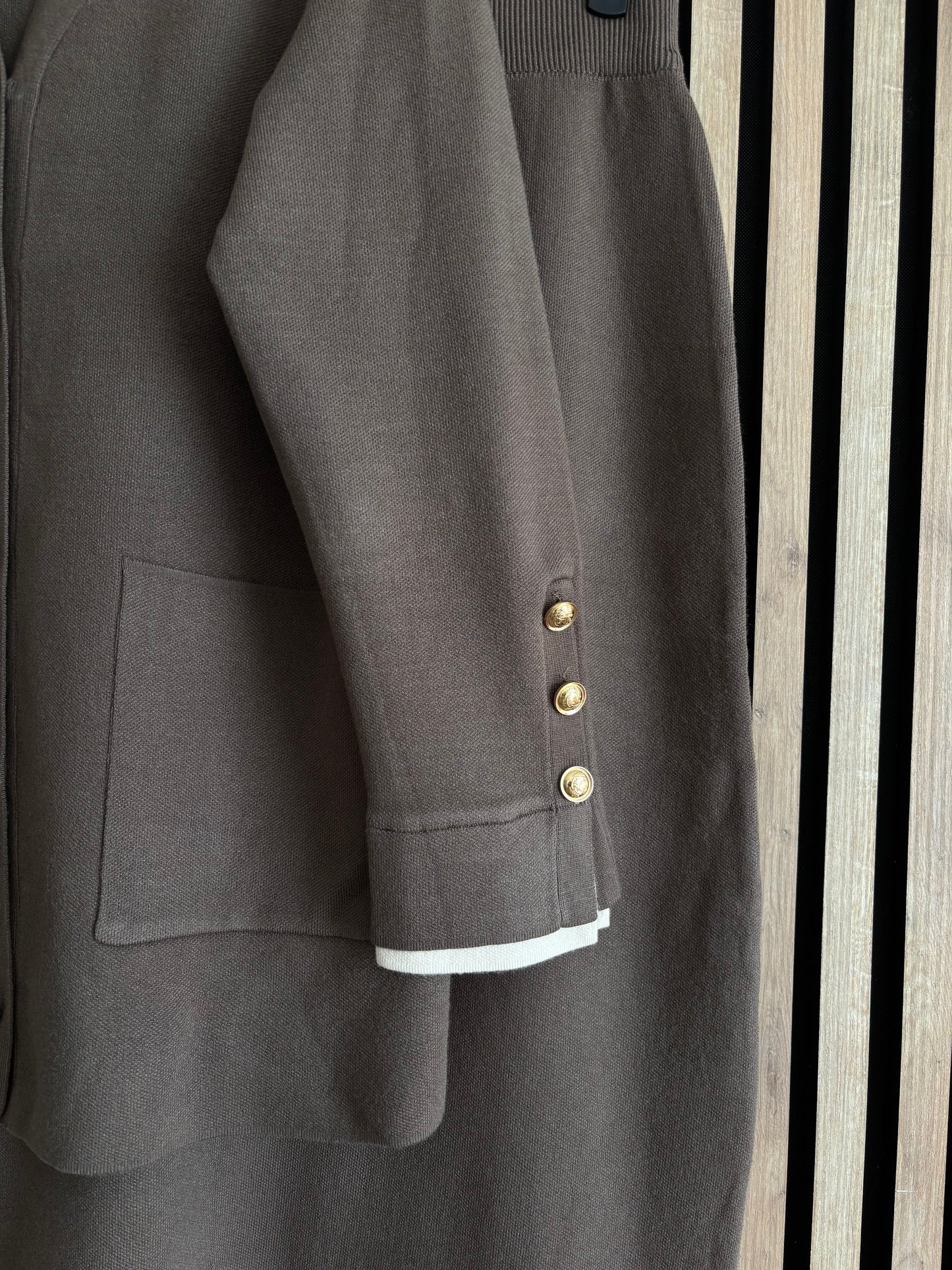 SET SAKINA CAQUI TAUPE