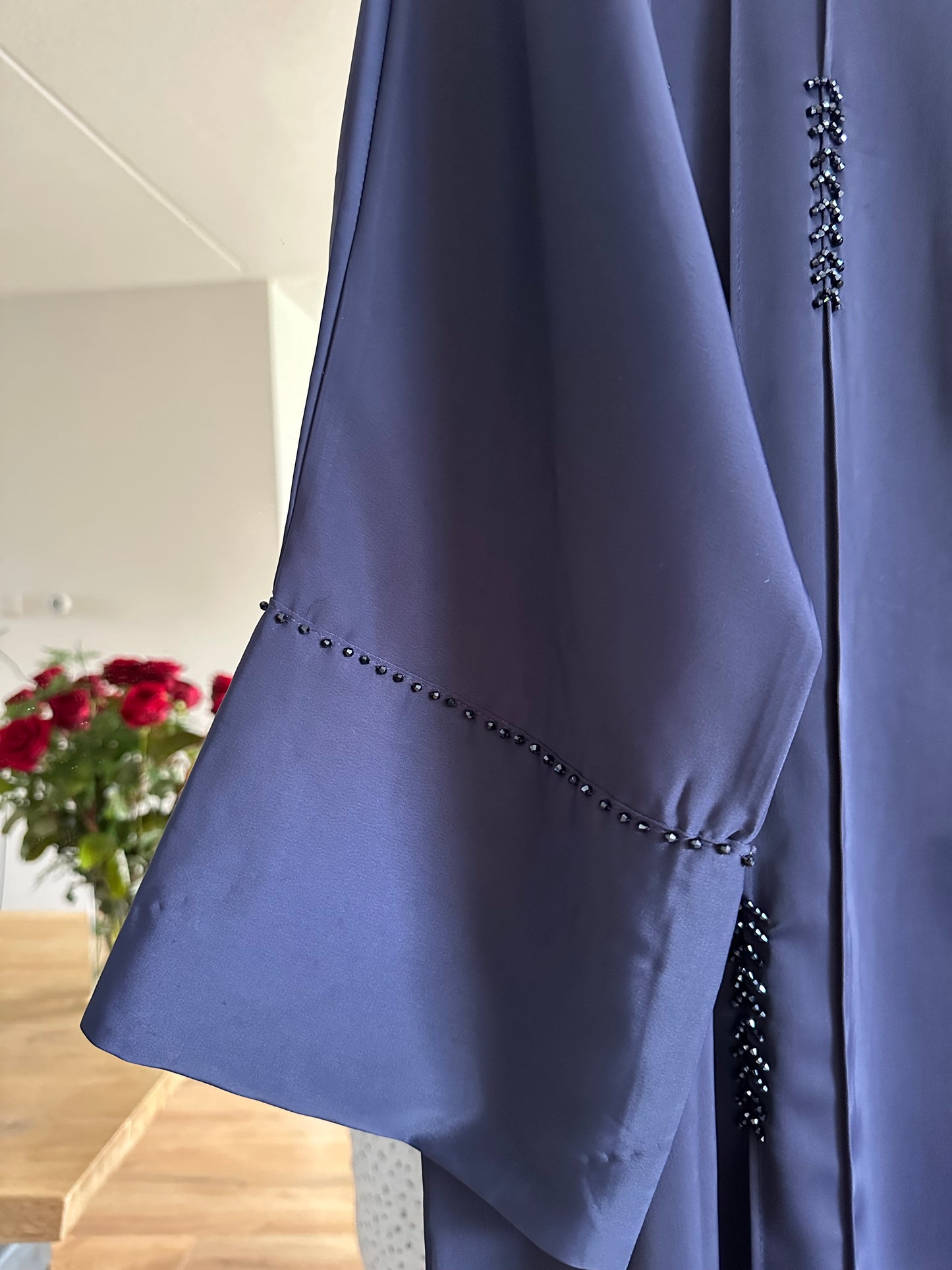 ABAYA DUBAI LAMYA BLUE MARINE