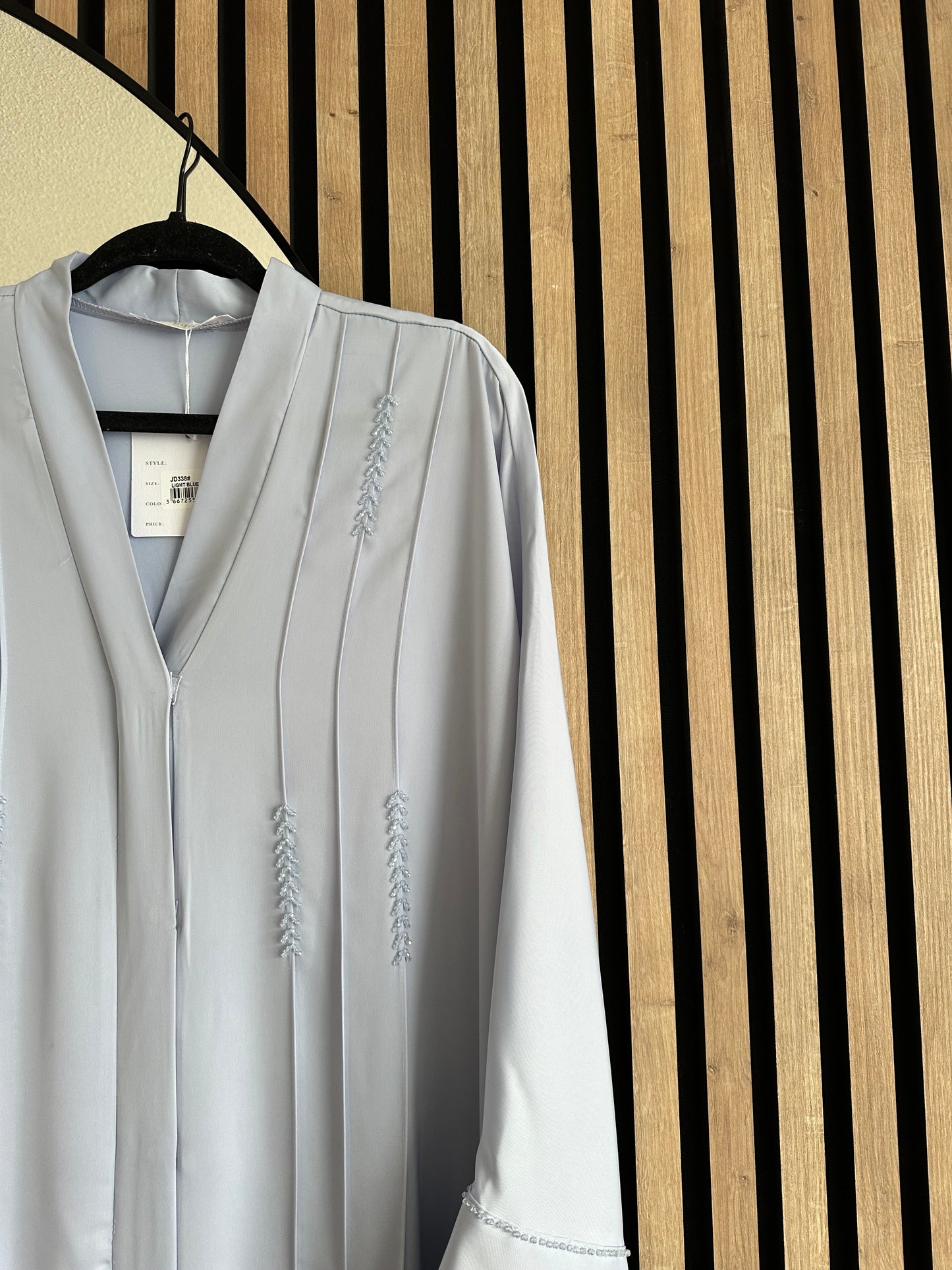 ABAYA DUBAI LAMYA BLUE CIEL