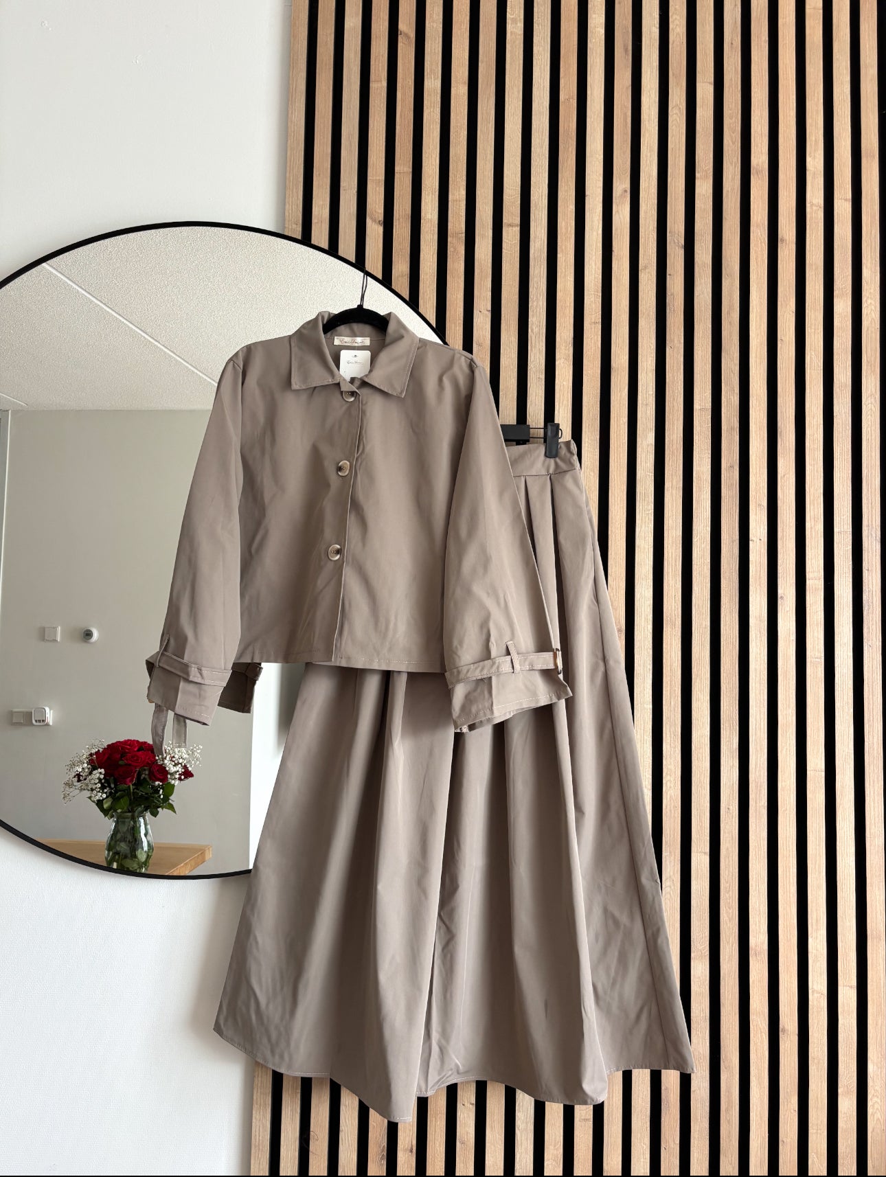 SET TRENCH TAUPE