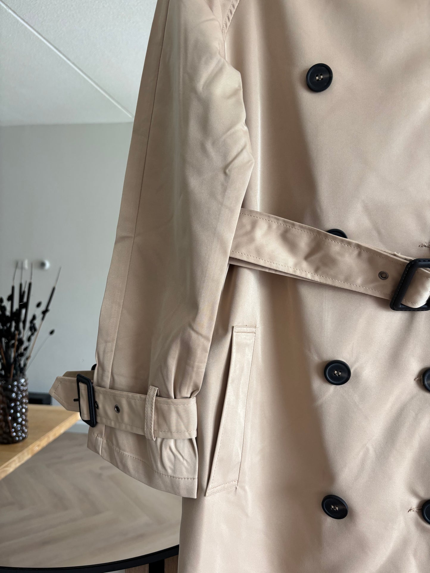 TRENCH AICHA BEIGE