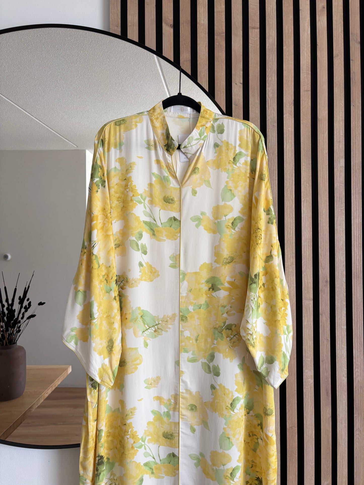 DRESS FLORAL YELLOW