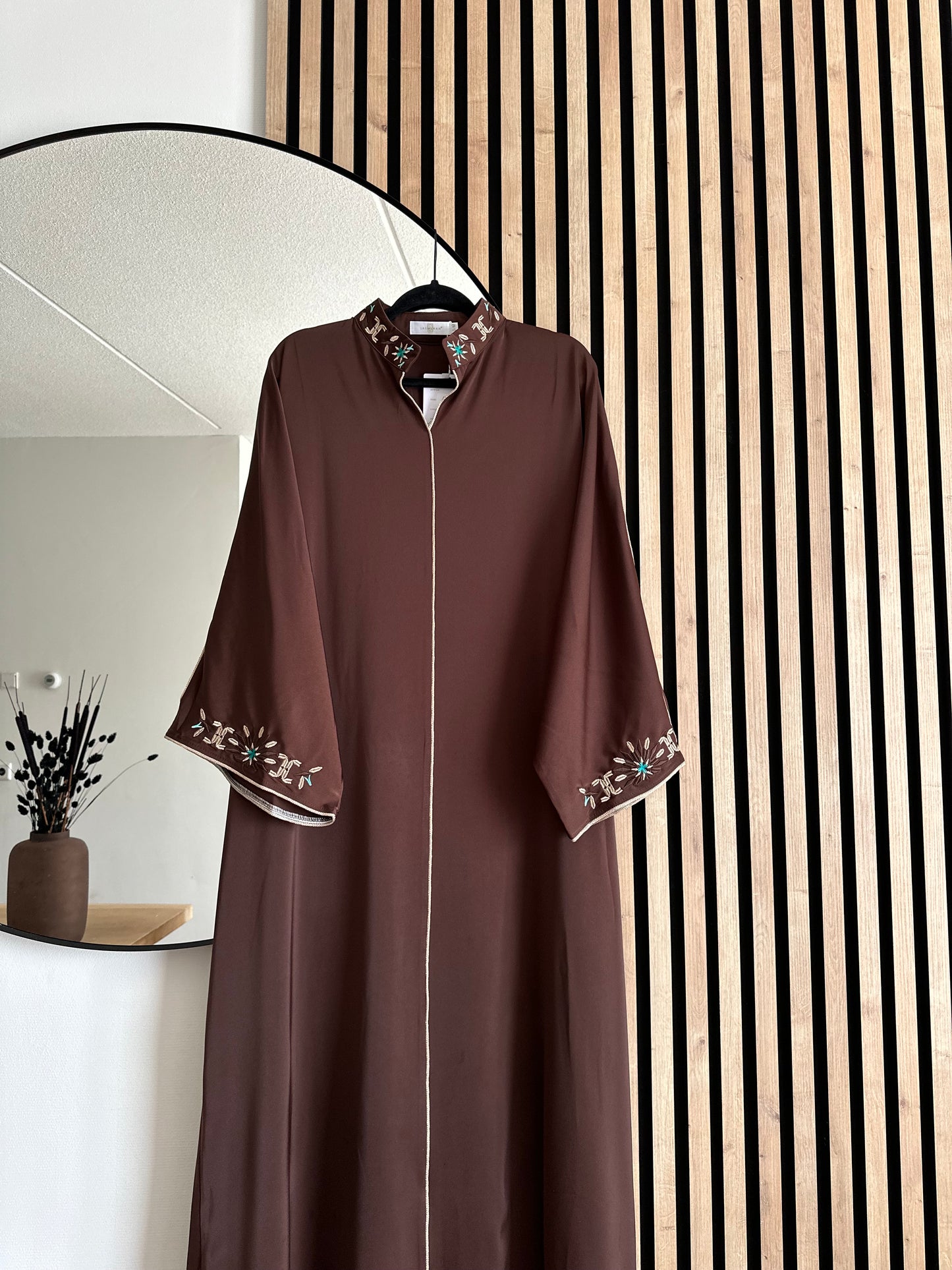 ABAYA WAFAE DARK BROWN