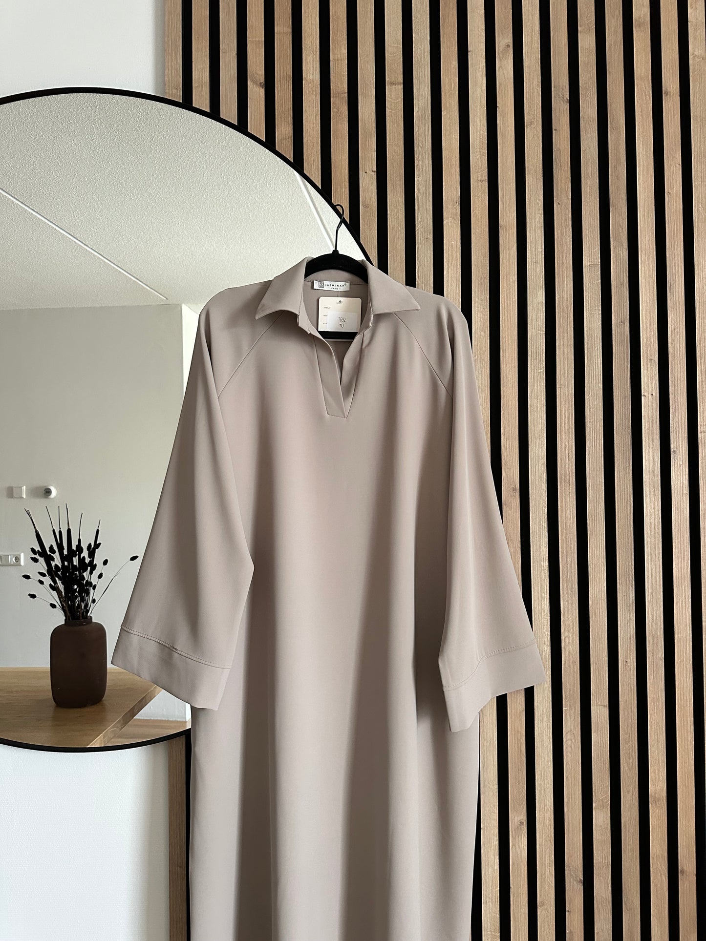 ABAYA AHLAM TAUPE
