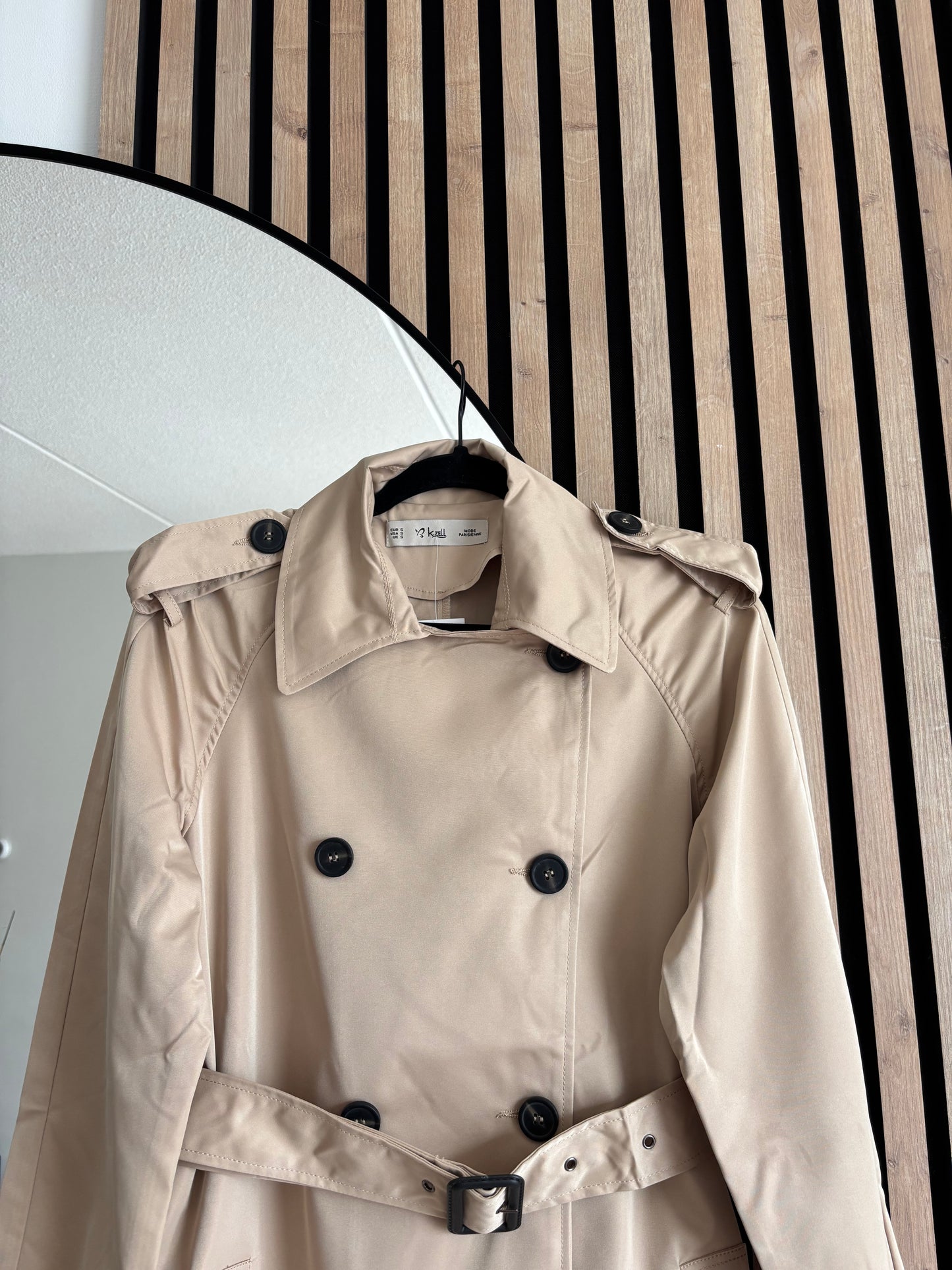 TRENCH AICHA BEIGE