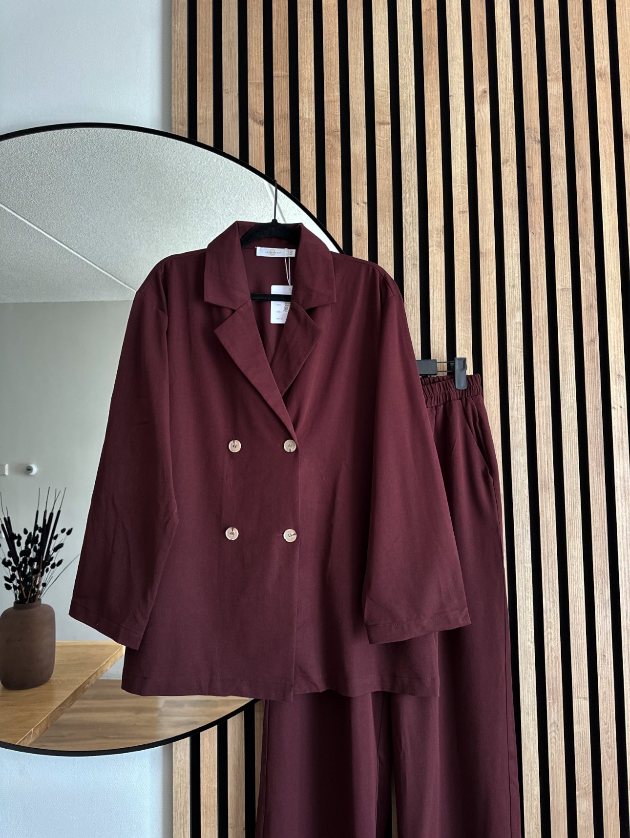 SET NADJAE BURGUNDY