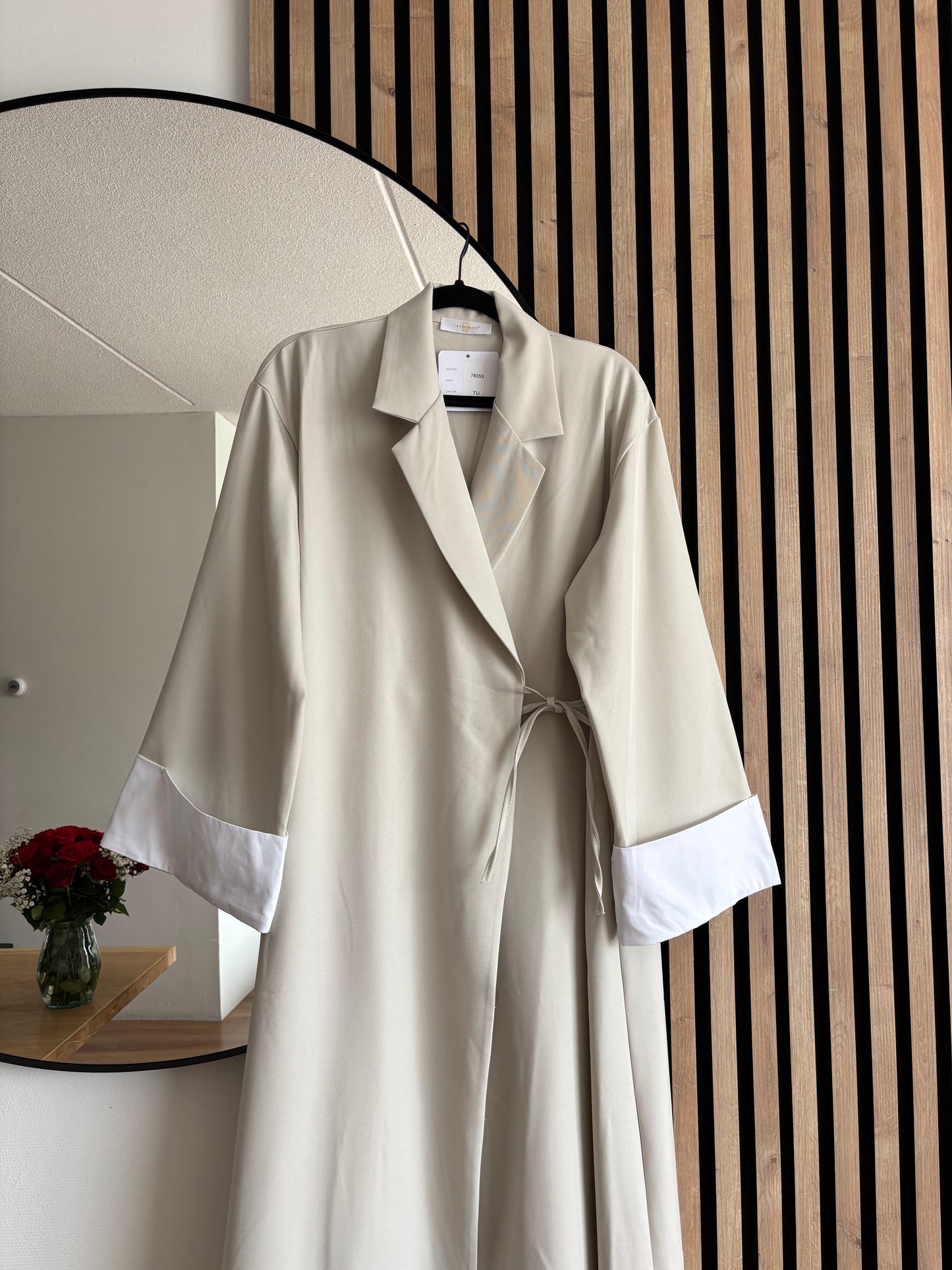DRESS MAYSSA ECRU