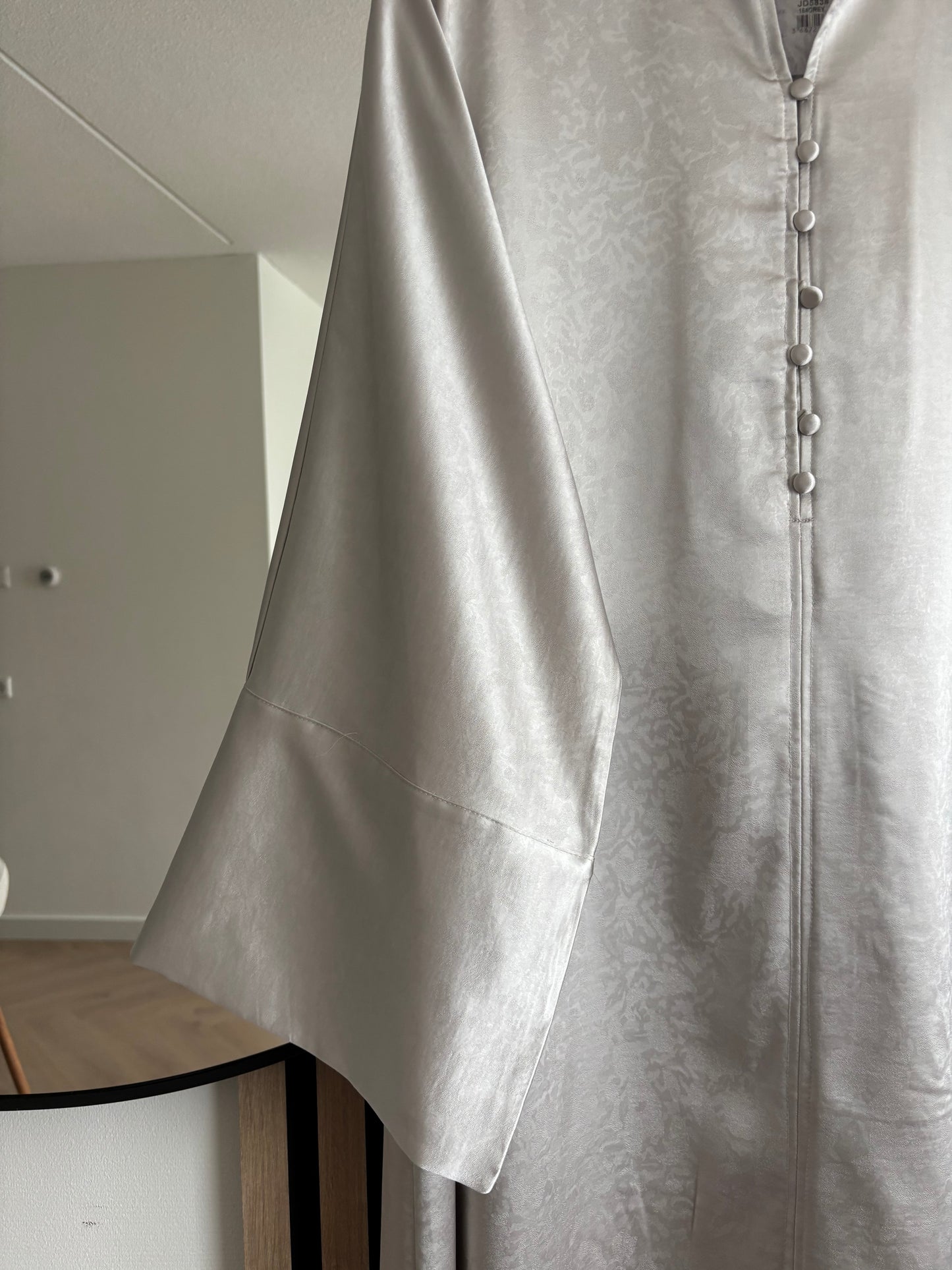 DRESS MARIAH GREY-BEIGE