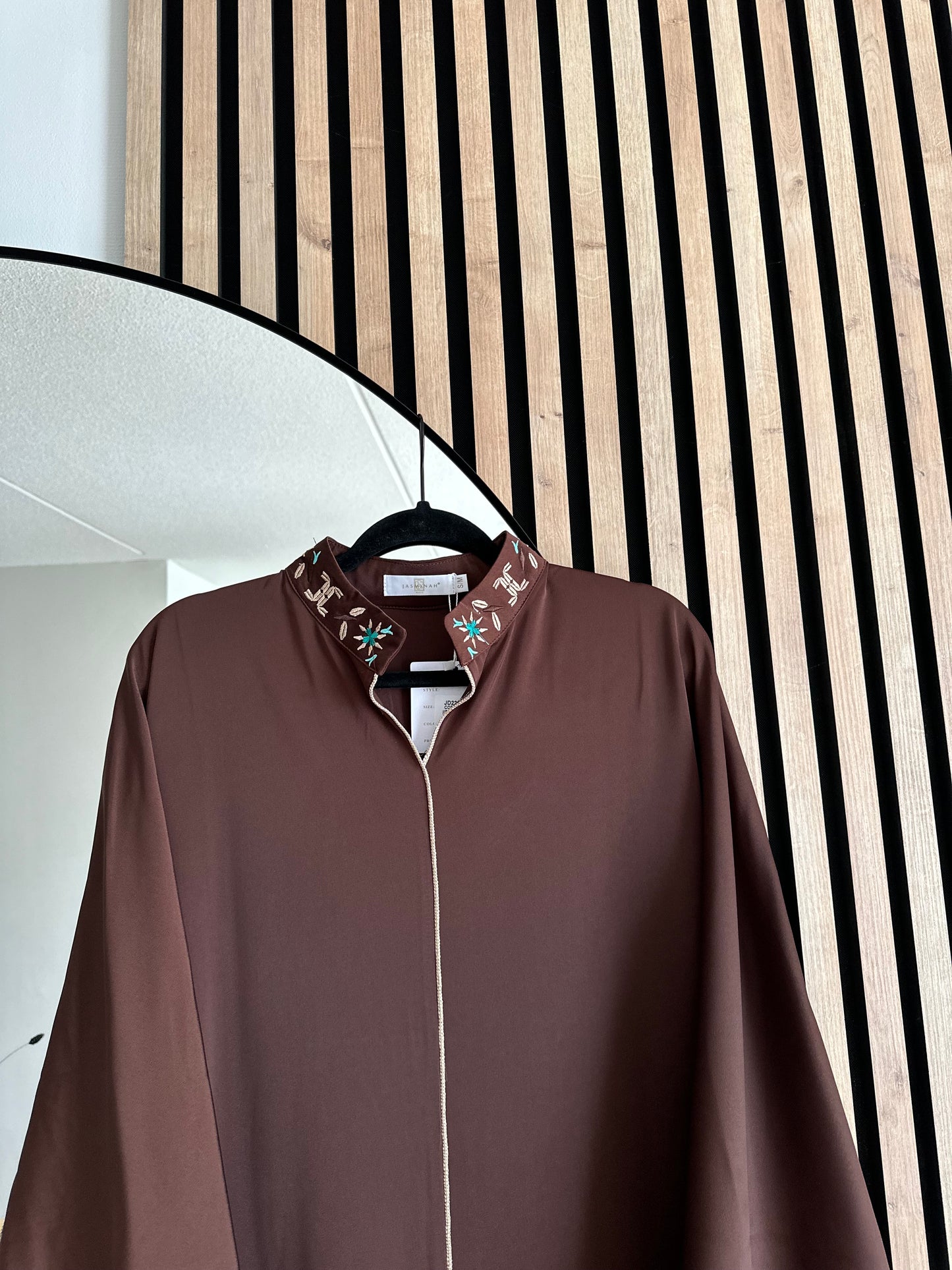 ABAYA WAFAE DARK BROWN
