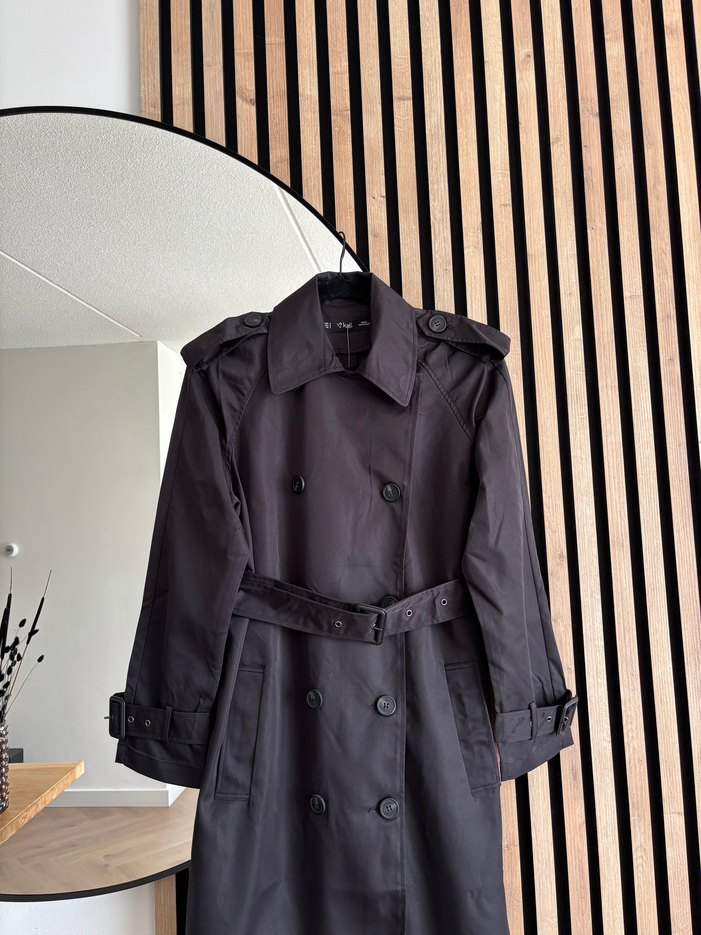 TRENCH AICHA BLACK