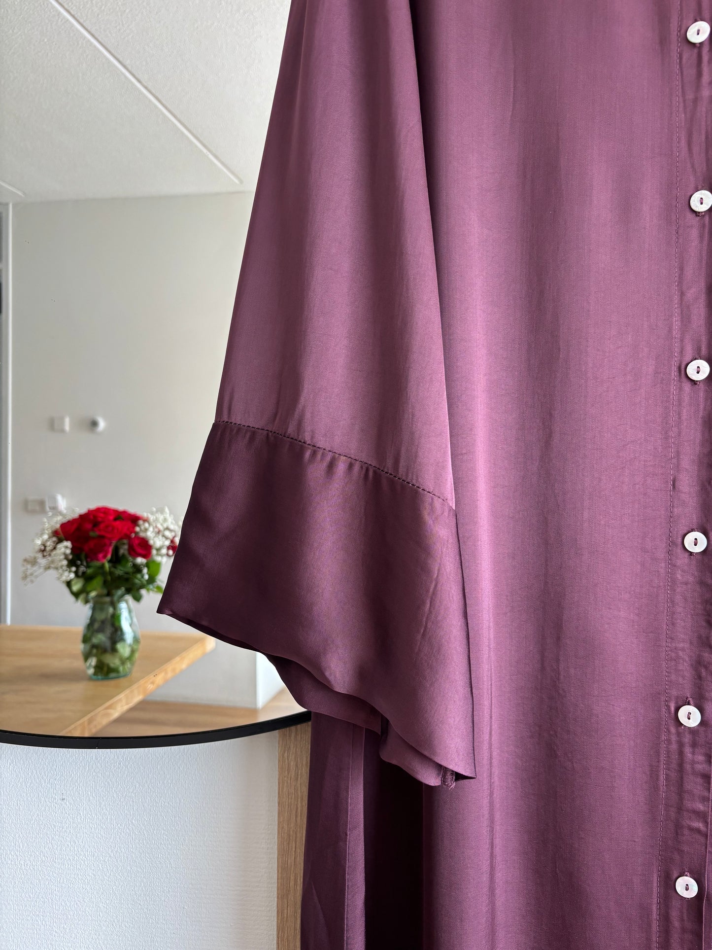 DRESS SIRIA BURDEOS