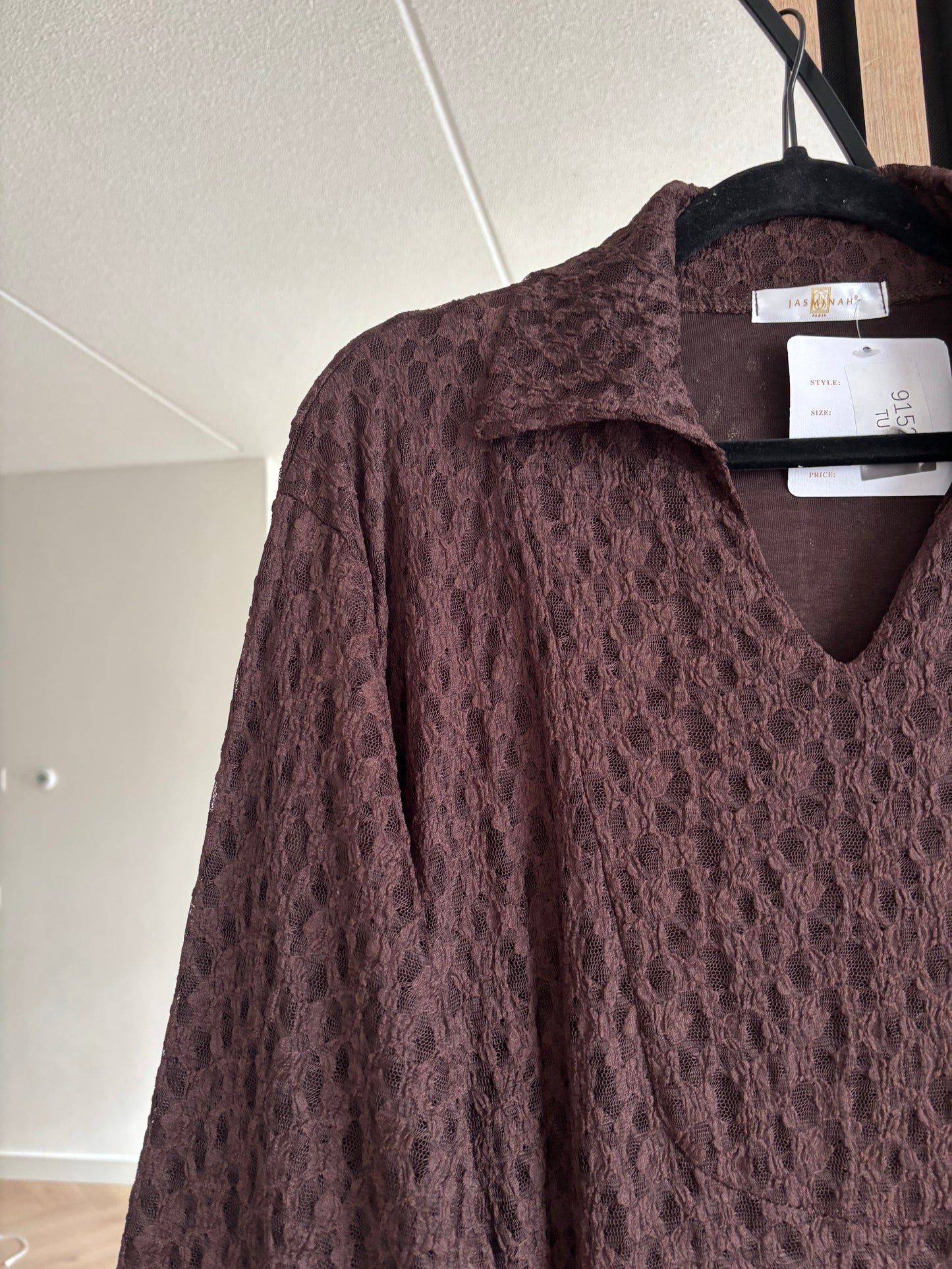 DRESS LAILA DARK BROWN