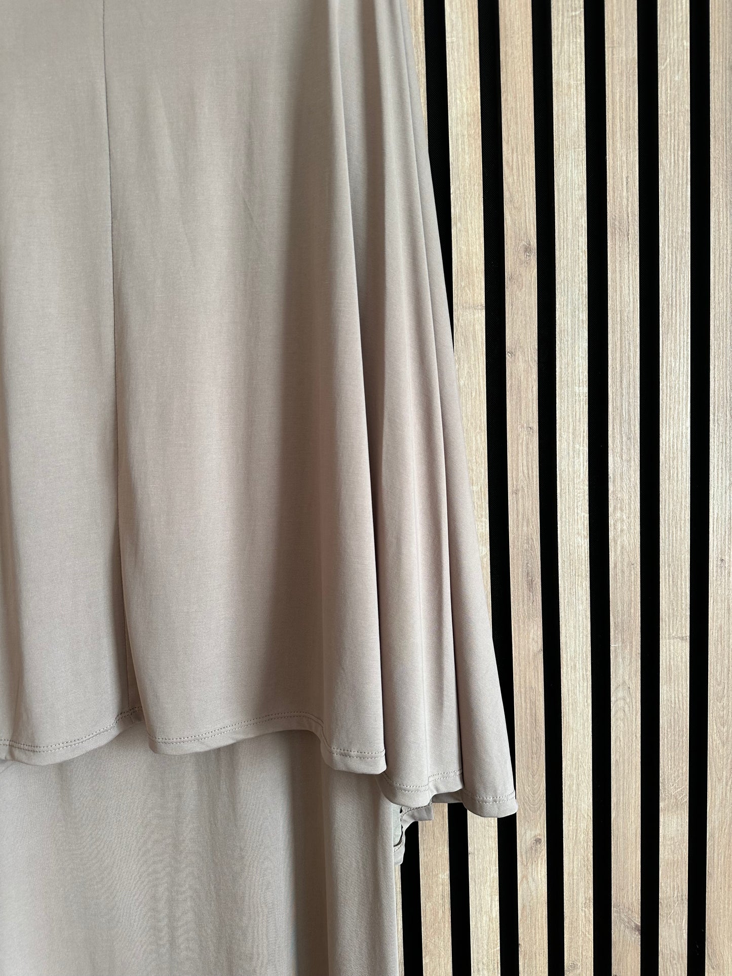 ABAYA + KHIMAR NAYLA LIGHT BROWN
