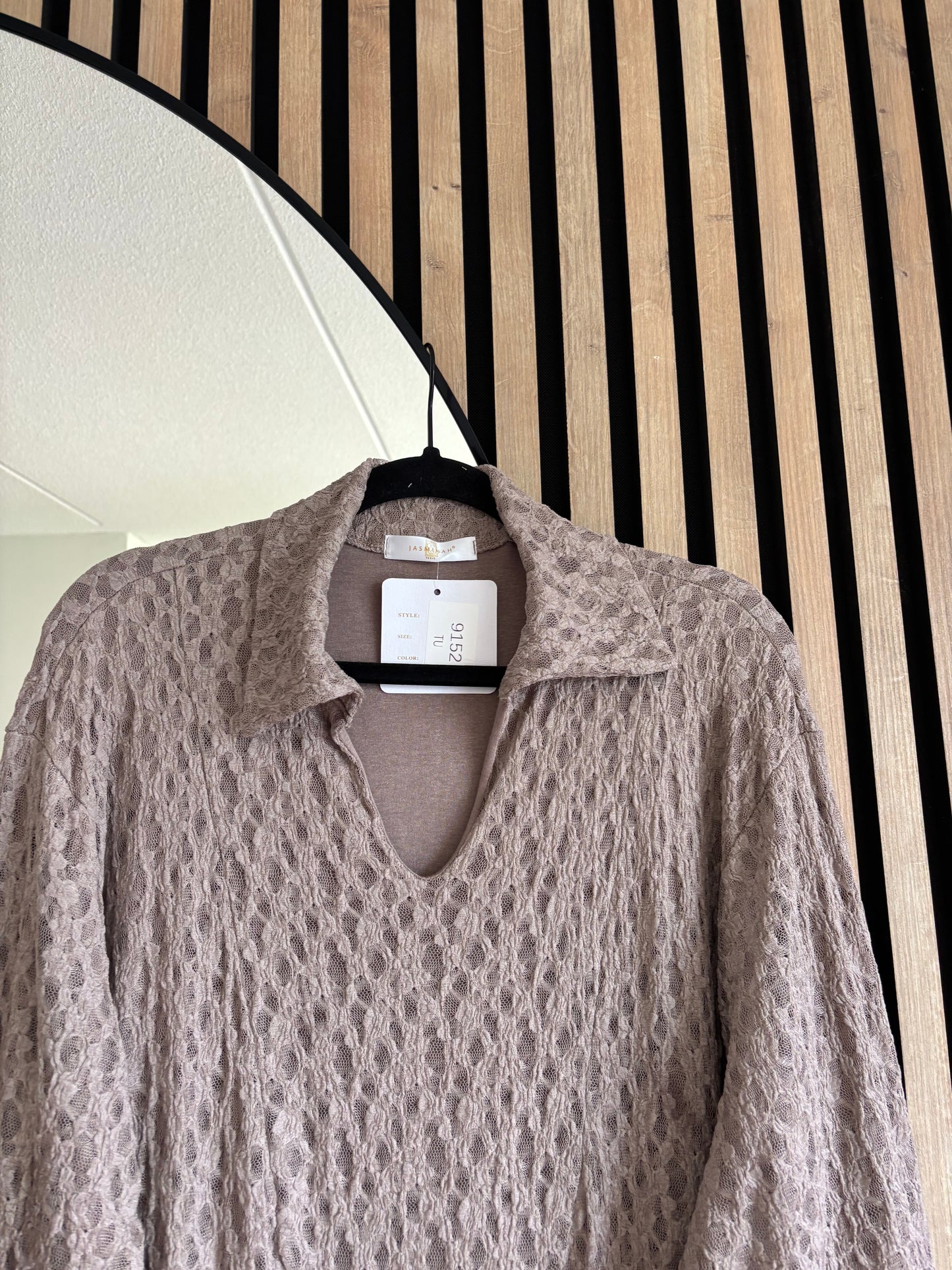 DRESS LAILA TAUPE