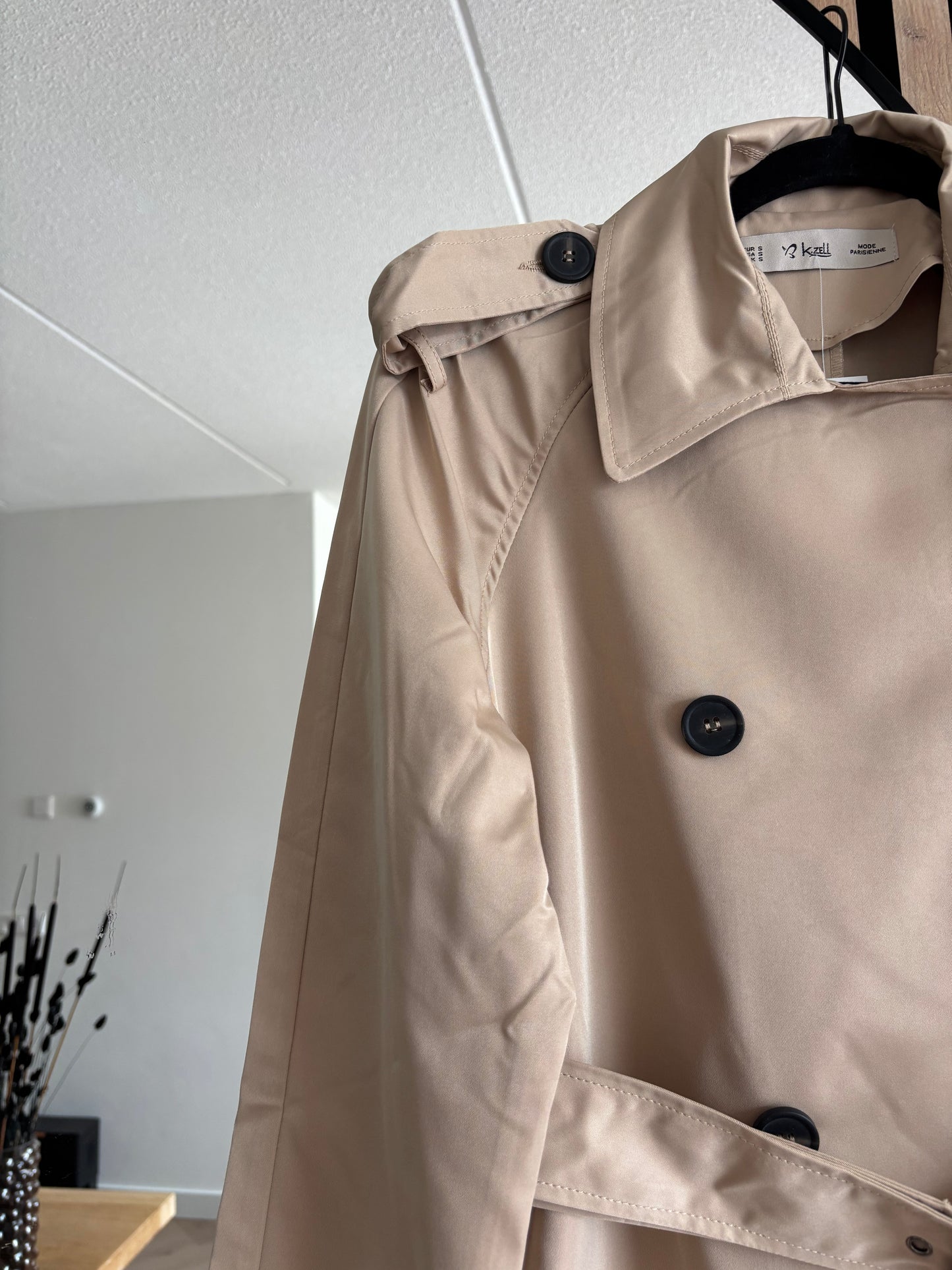 TRENCH AICHA BEIGE