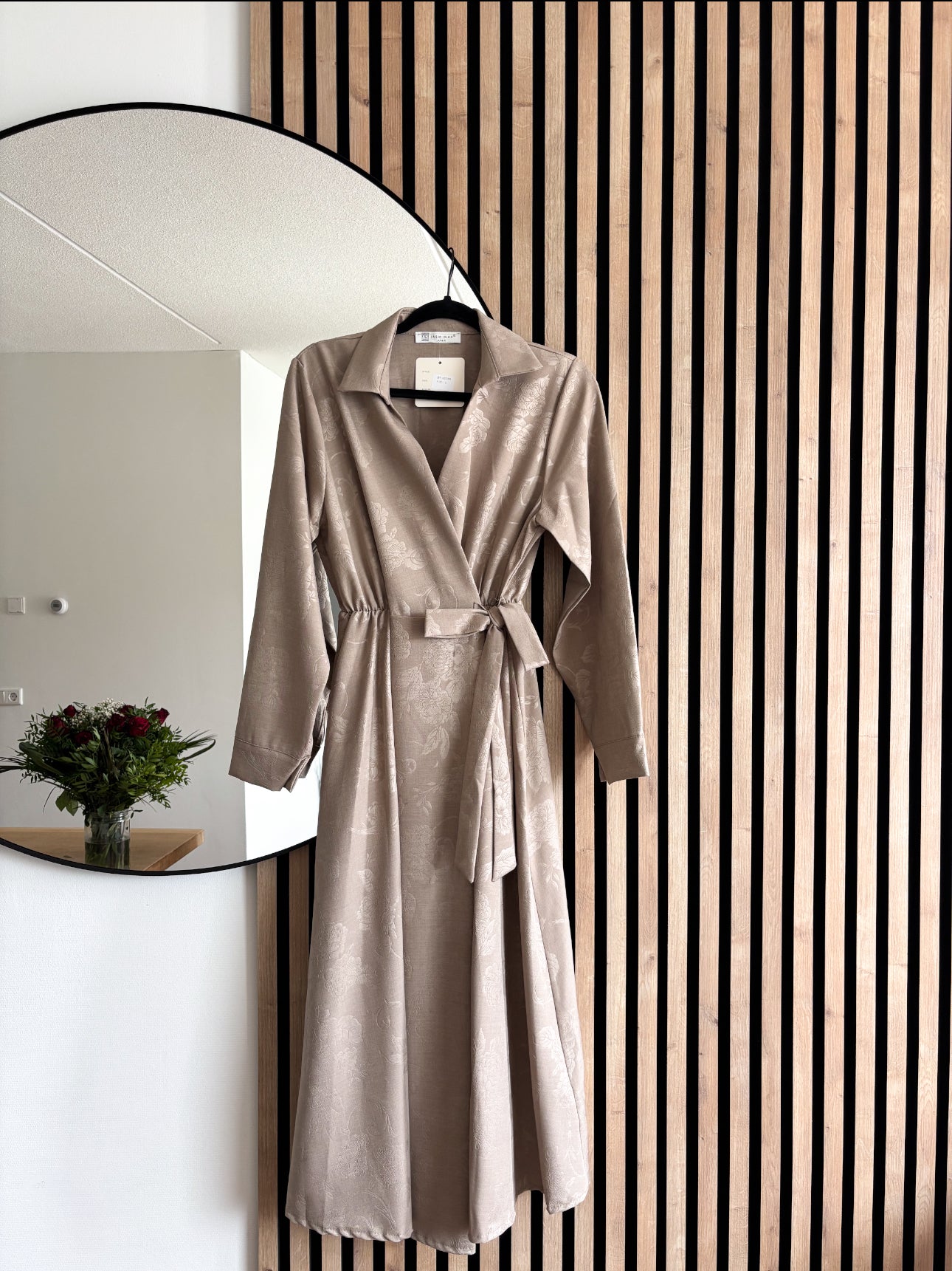 DRESS KAUTAR TAUPE