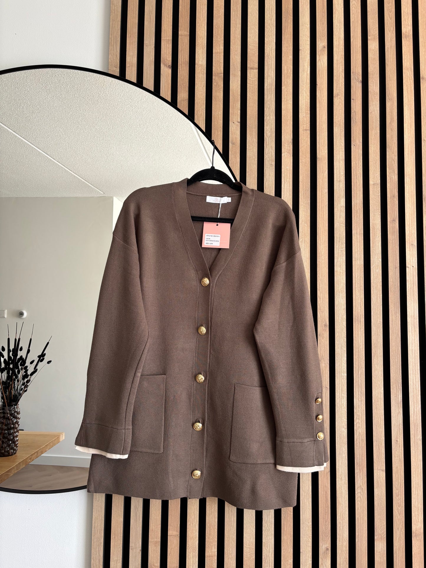 SET SAKINA CAQUI TAUPE