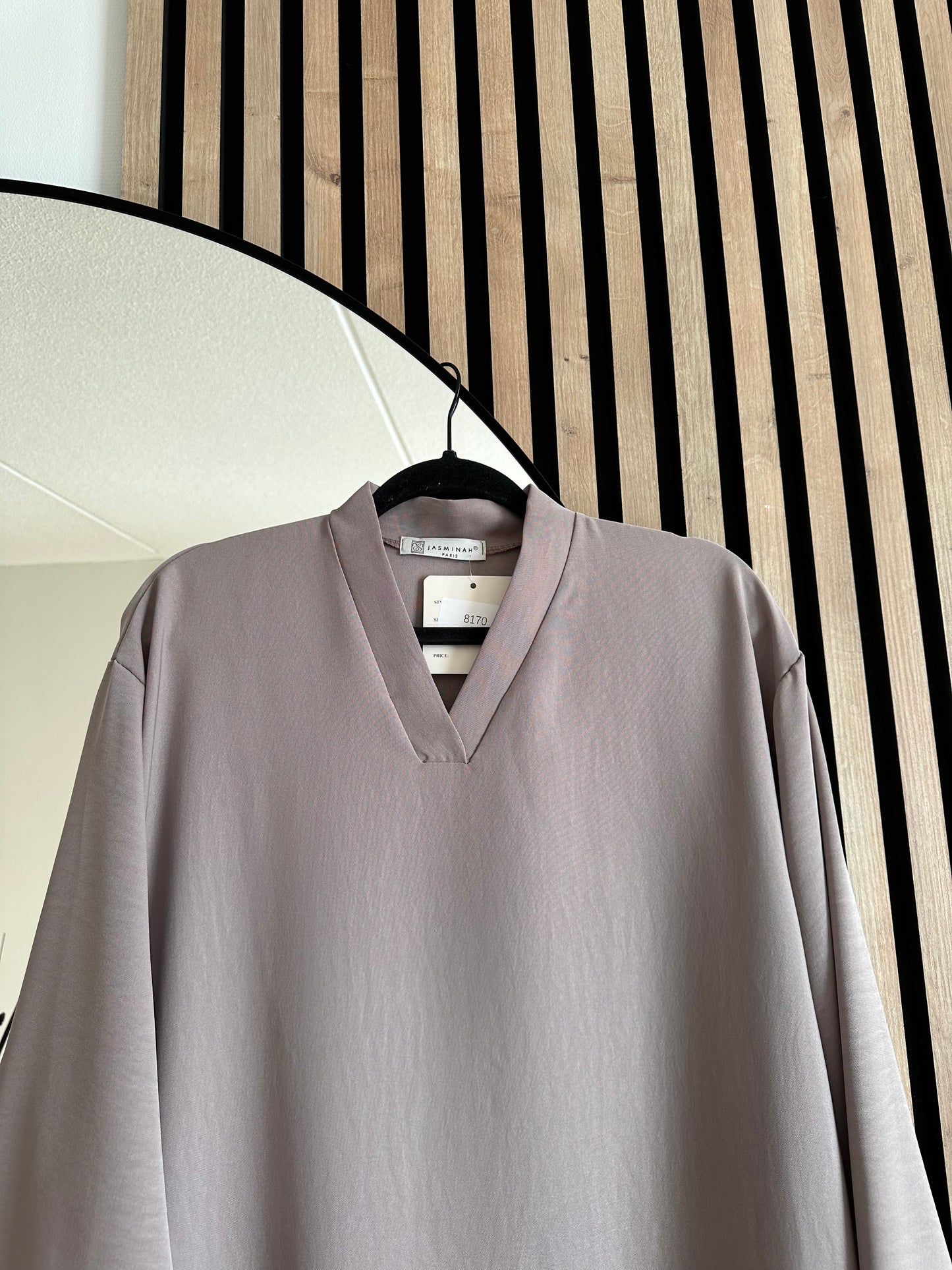 ABAYA + KHIMAR ANISSA TAUPE