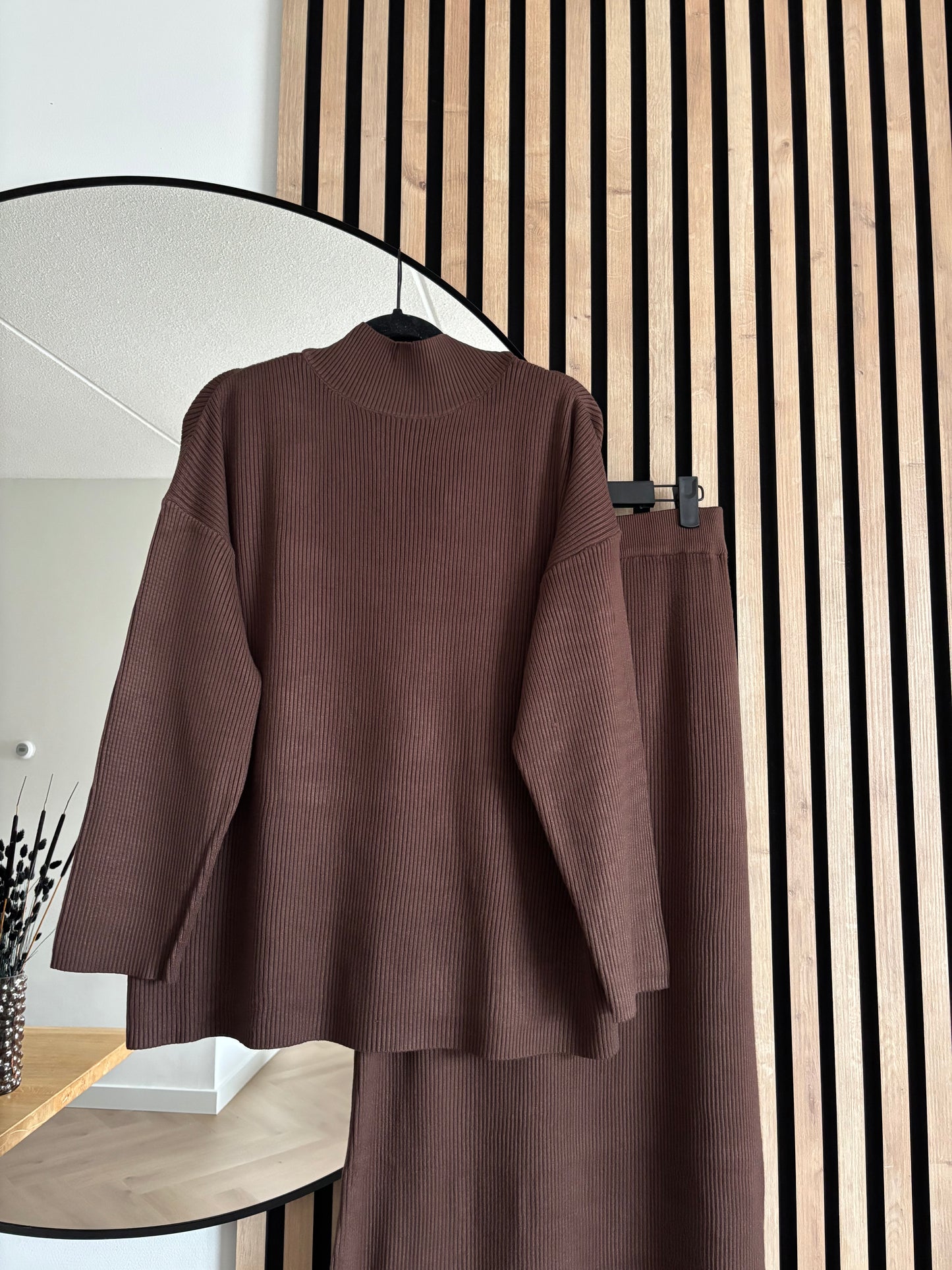 SET NIYA DARK BROWN