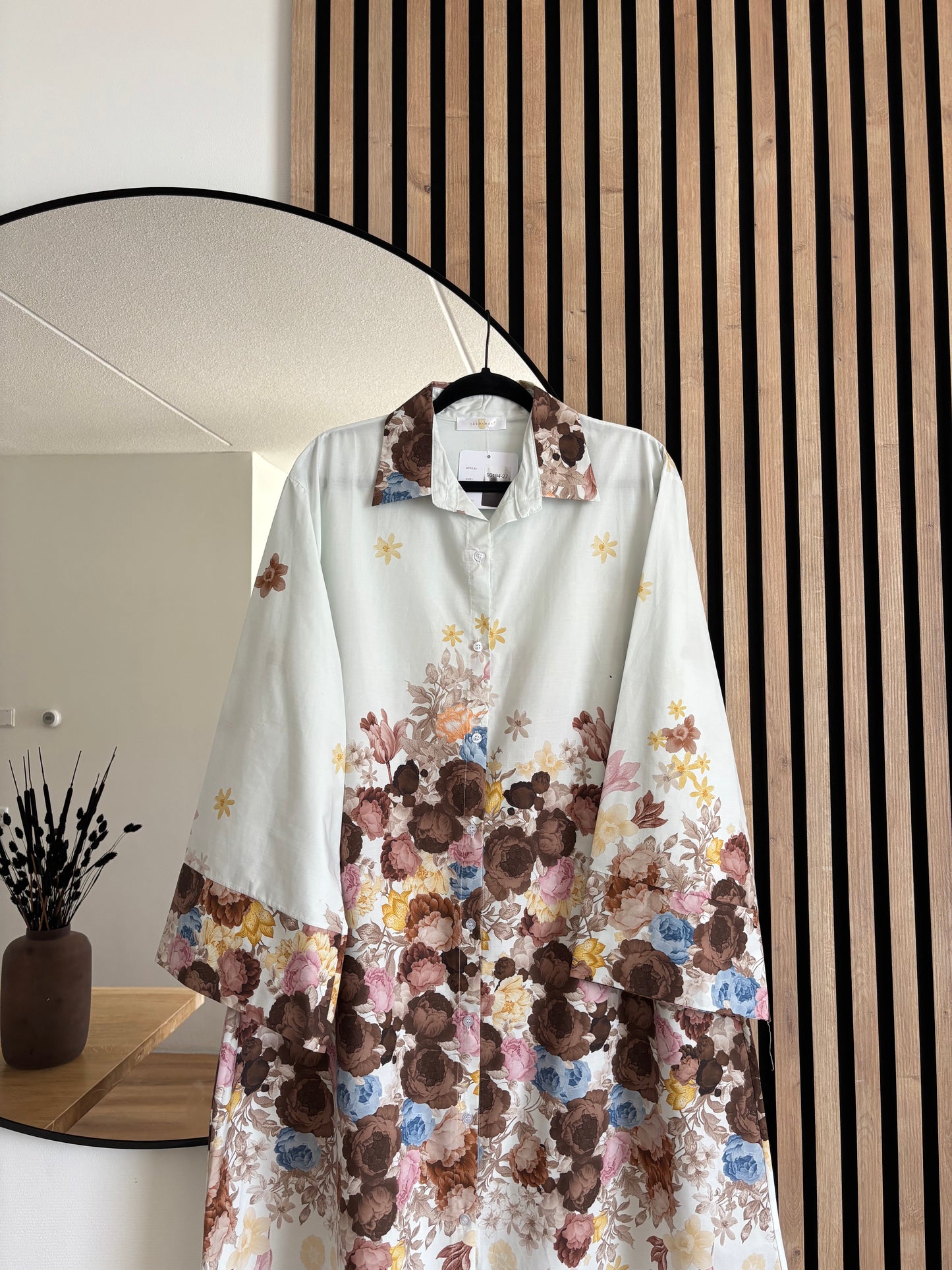 DRESS LILAS BROWN