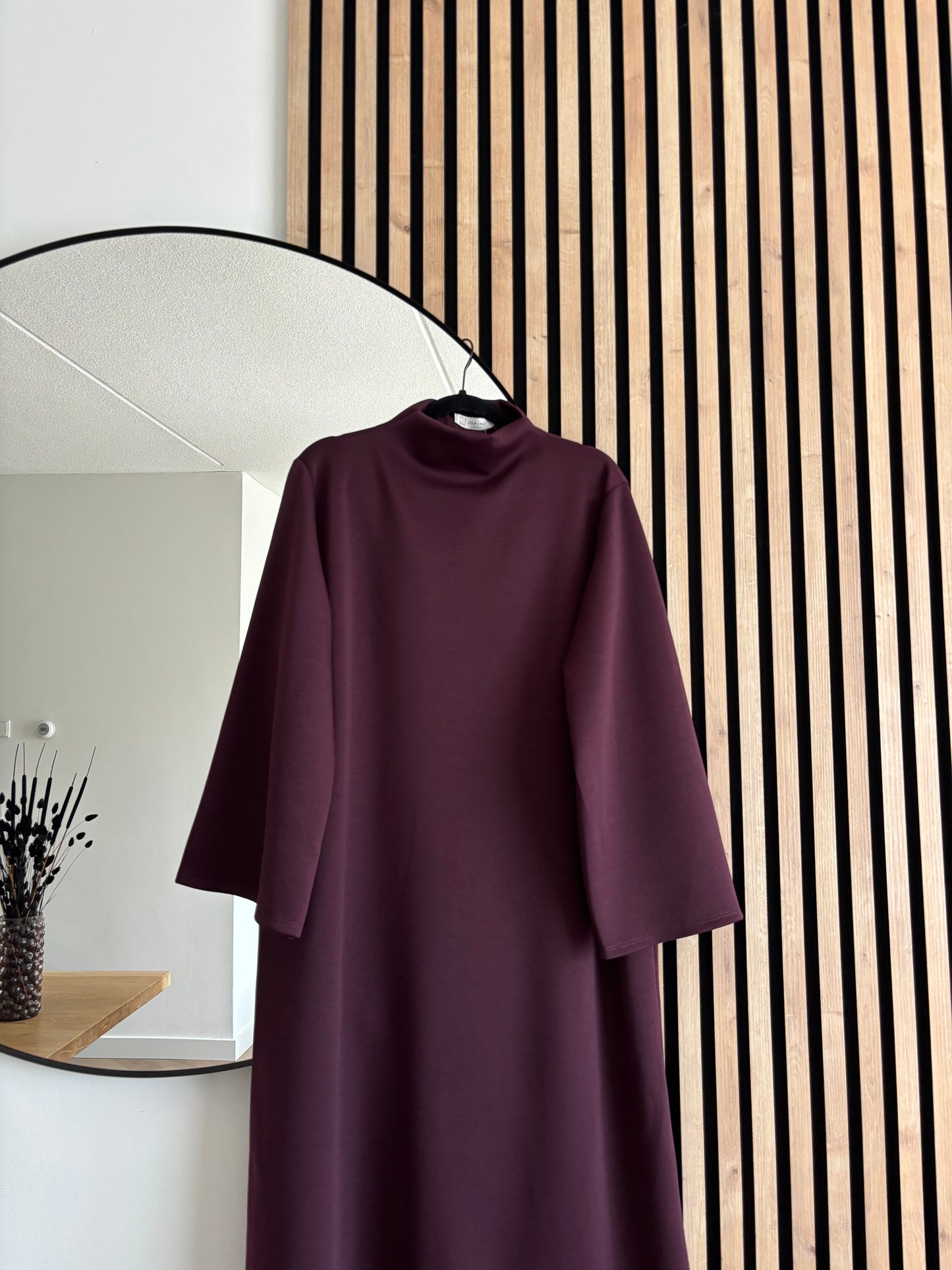 DRESS YASMIN BORDO