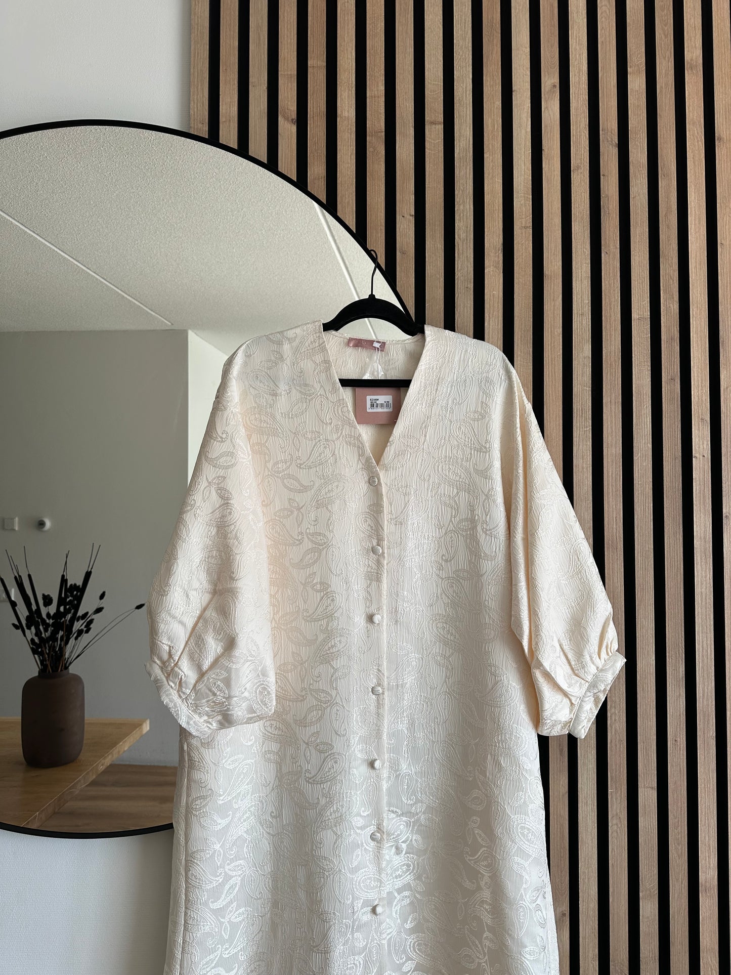 DRESS BROCARD CREAM