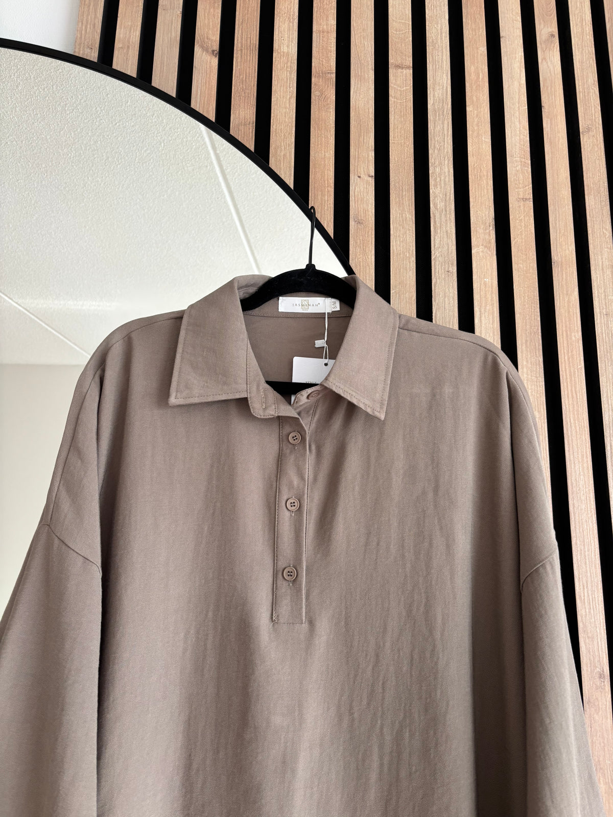 POLO ANISSA TAUPE