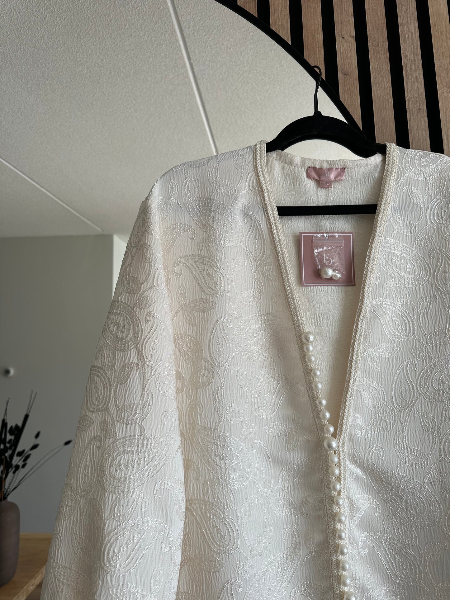KIMONO BROCARD CREAM