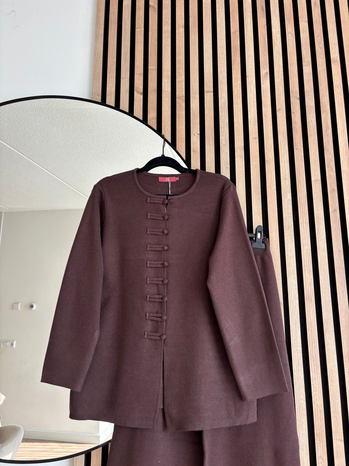 SET LEILA DARK BROWN