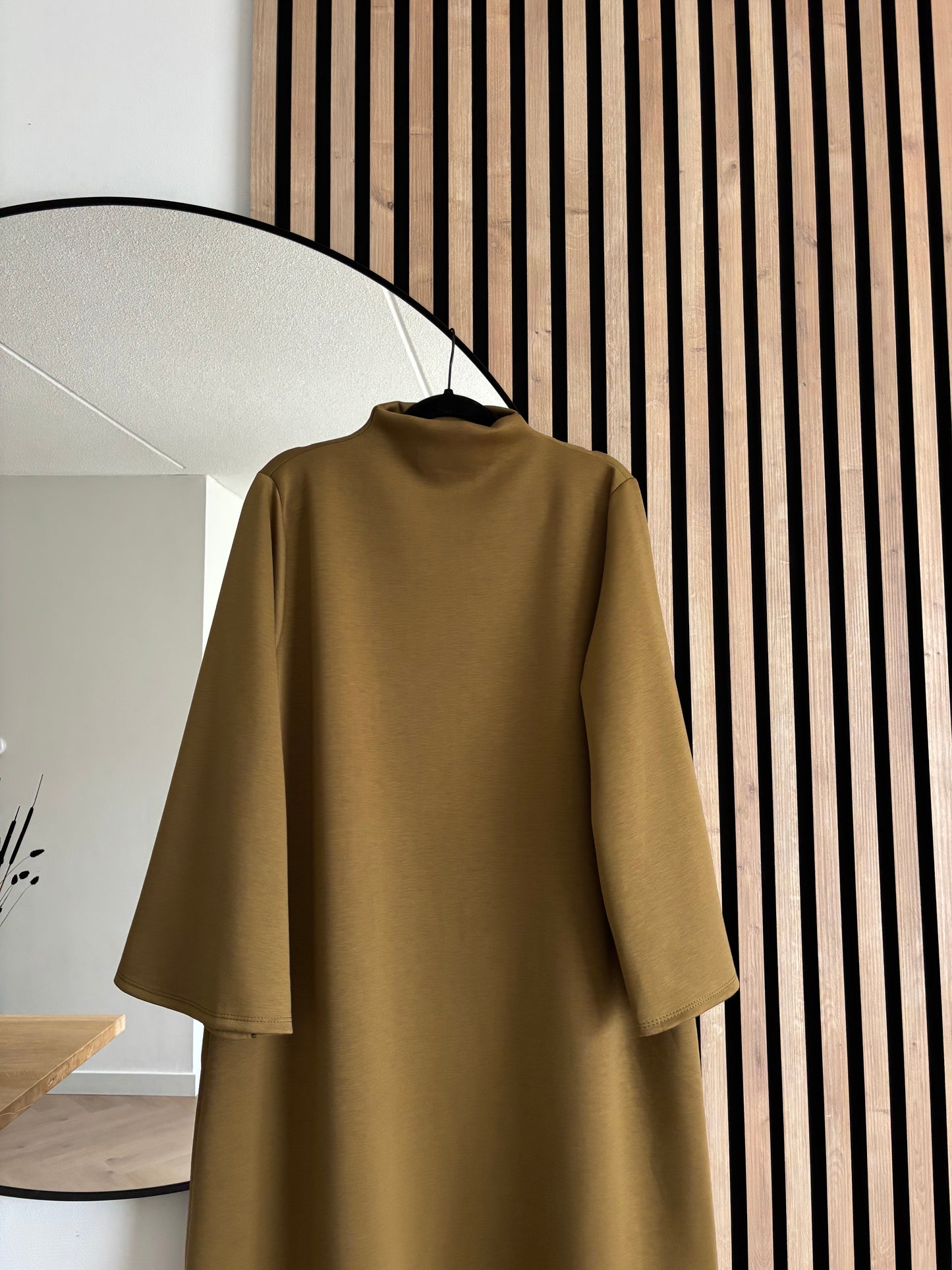 DRESS YASMIN MOSTARD