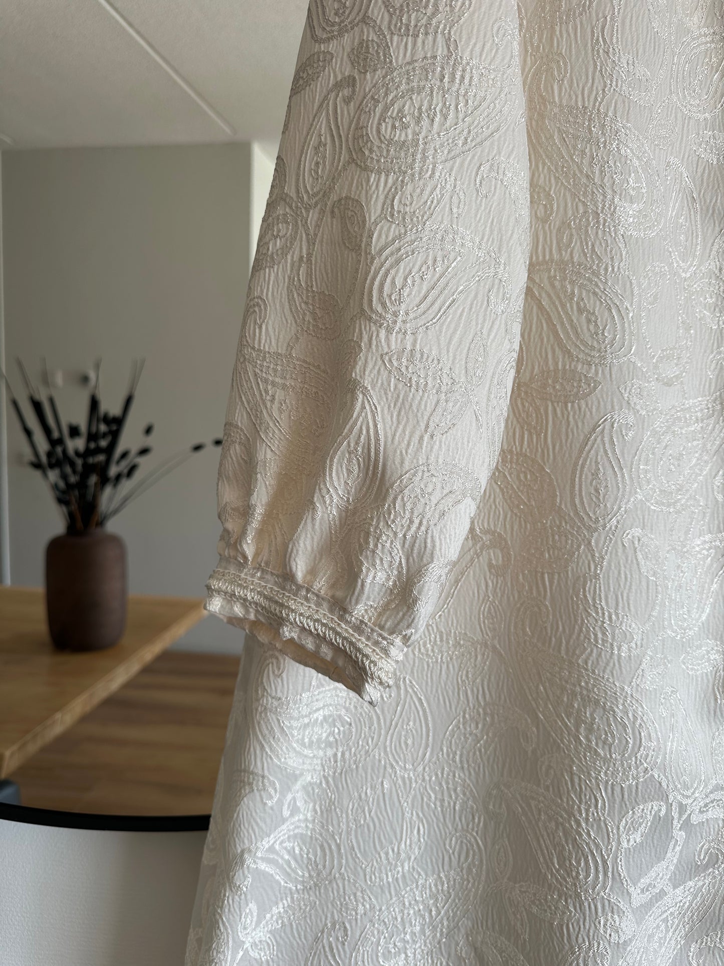 KIMONO BROCARD CREAM