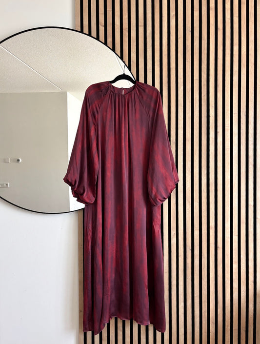 DRESS LEYDI BORDO