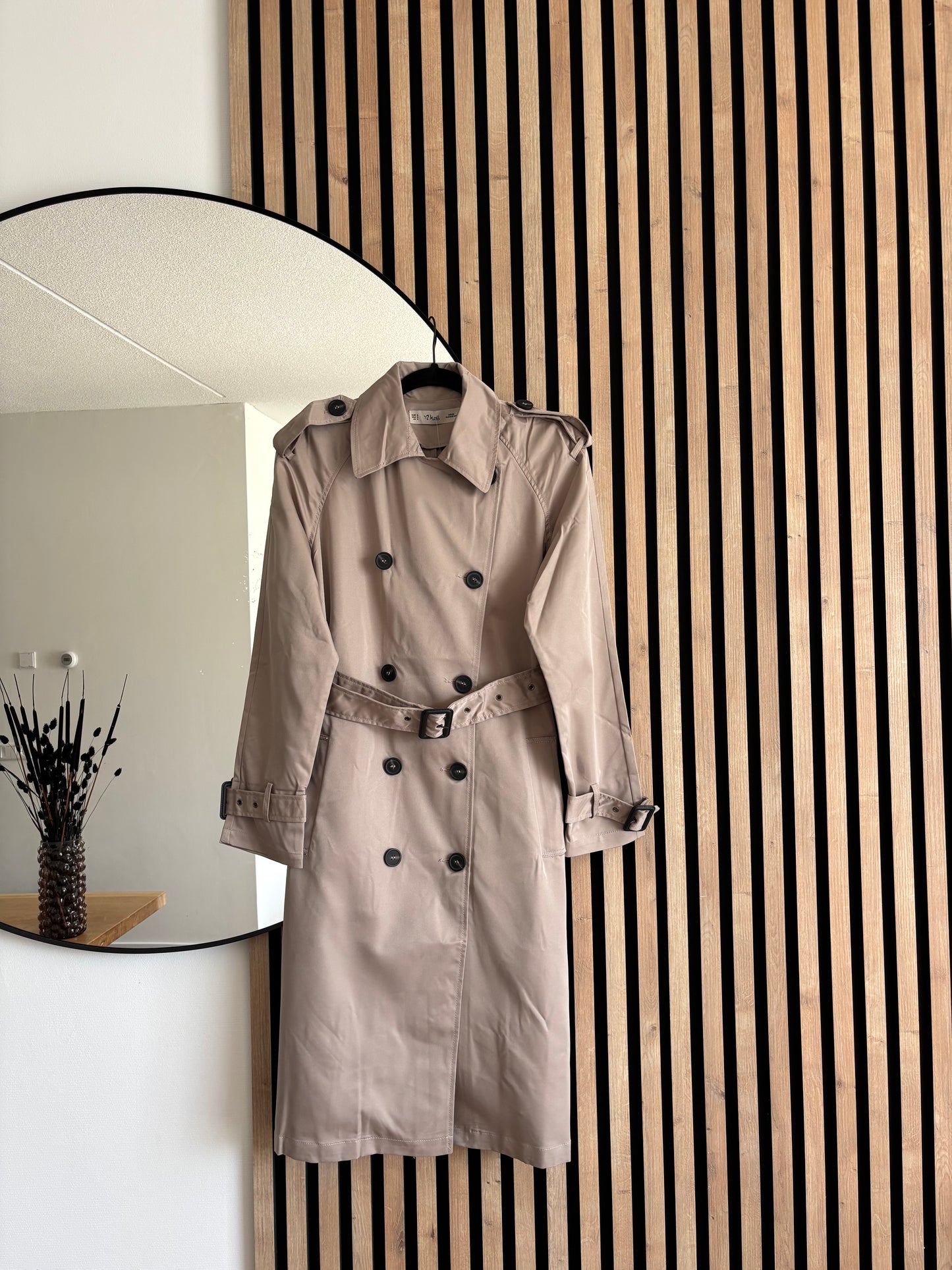 TRENCH AICHA TAUPE