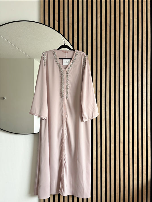 DRESS CAFTAN DIAMOND PINK