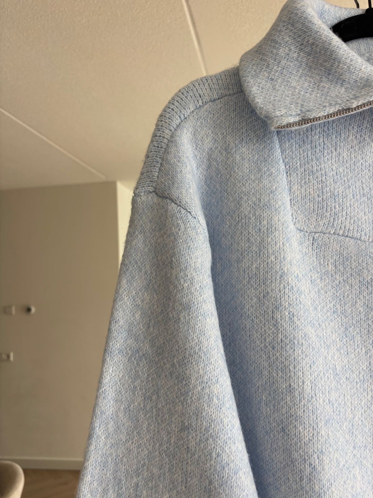 JERSEY LARA BLUE CIEL