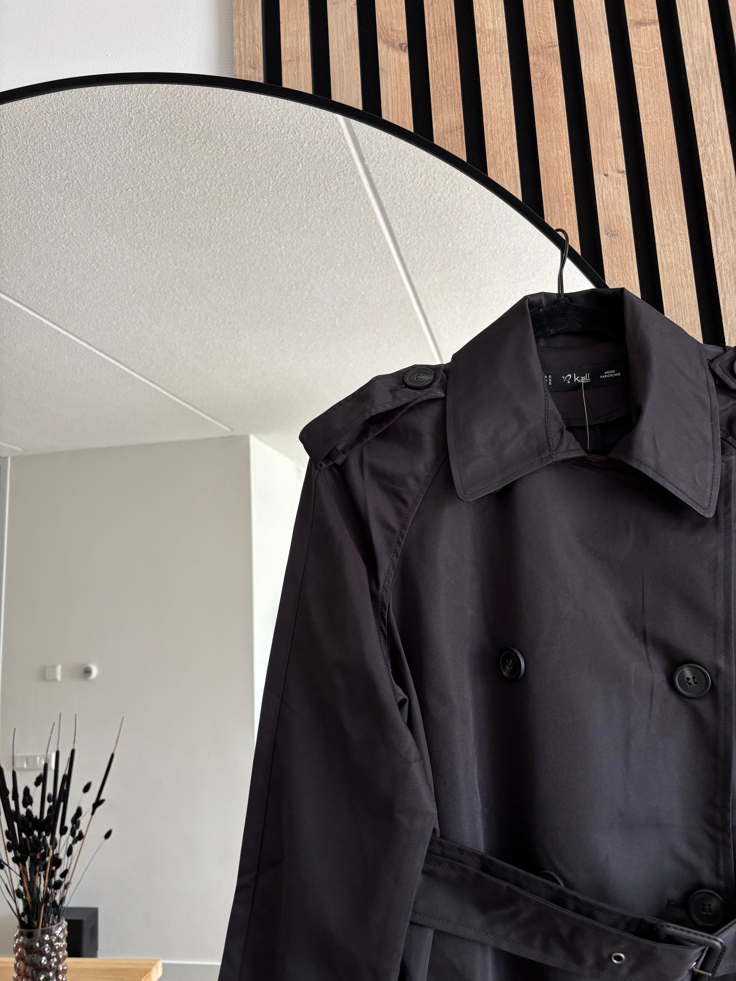 TRENCH AICHA BLACK