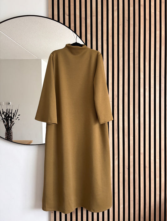 DRESS YASMIN MOSTARD