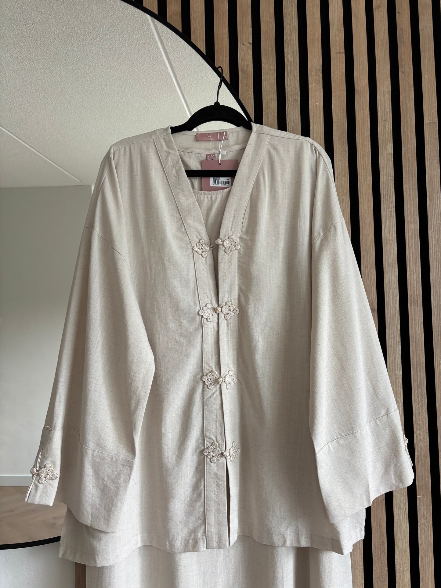 SET LONG LAMIA BEIGE