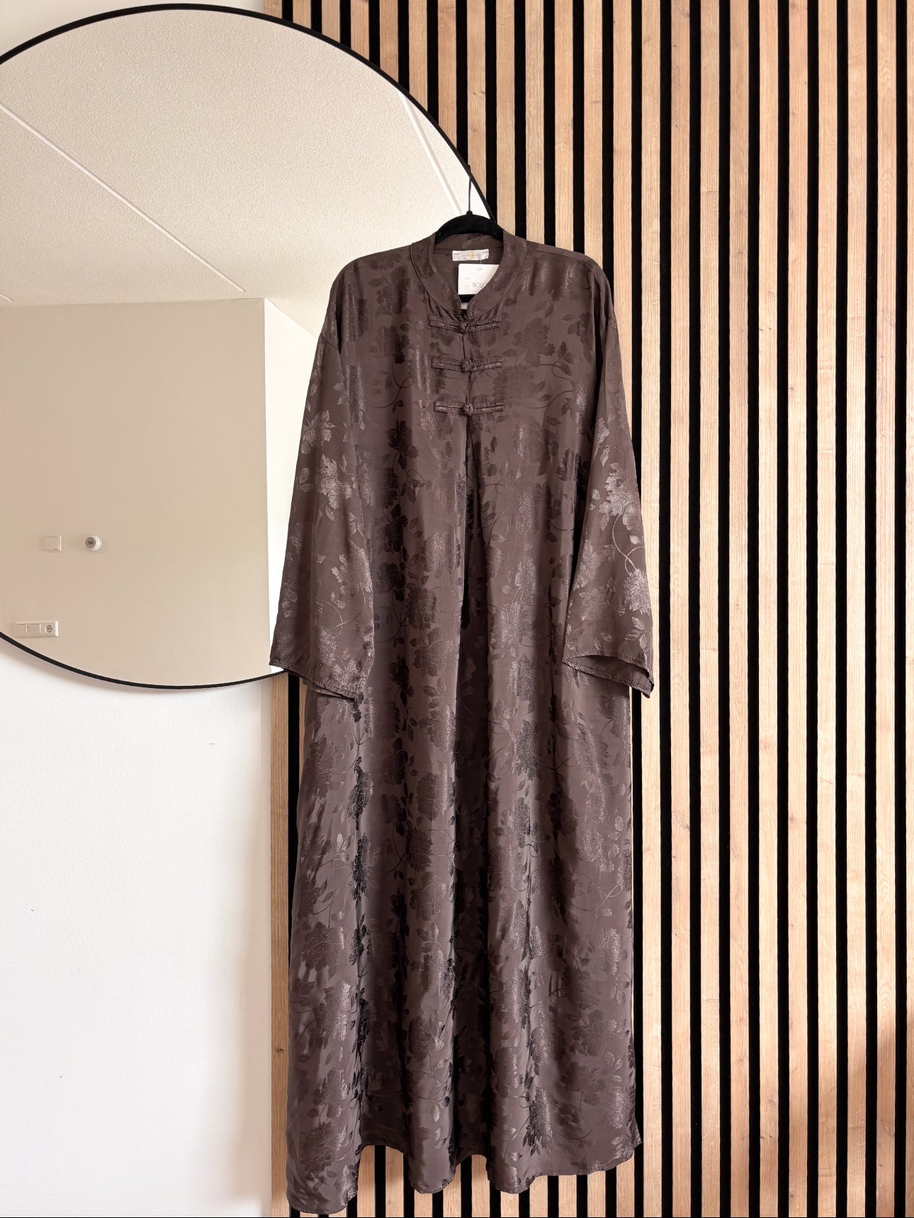 DRESS AMINA MARRÓN FONCE