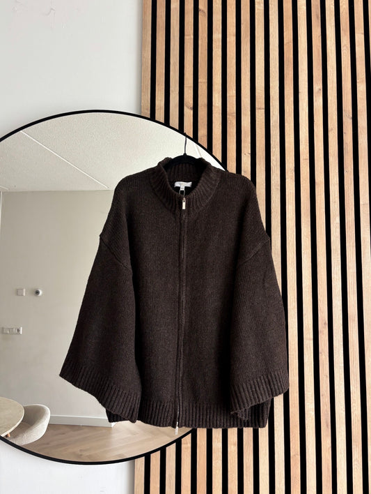 JERSEY MARWA DARK BROWN