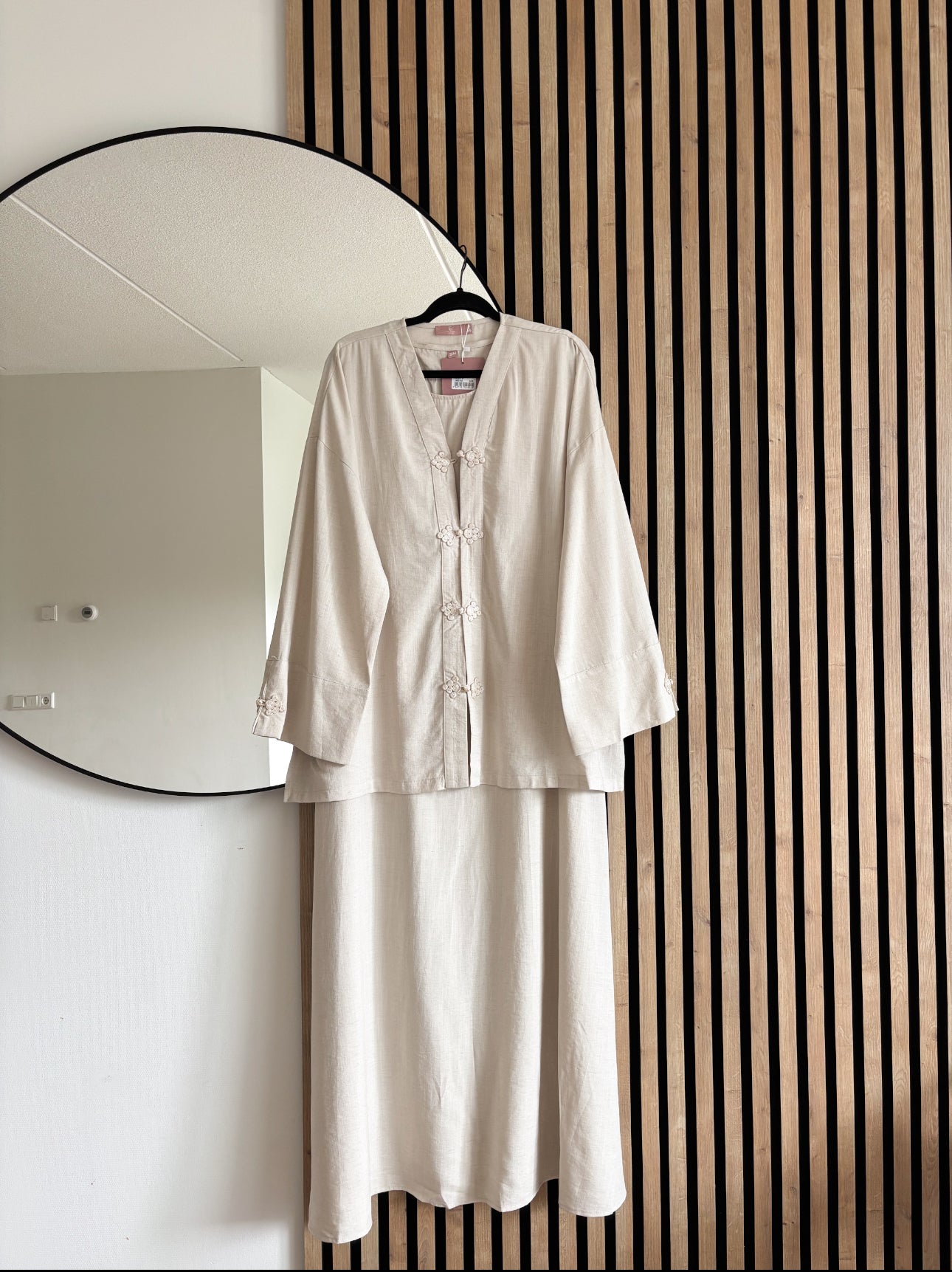 SET LONG LAMIA BEIGE