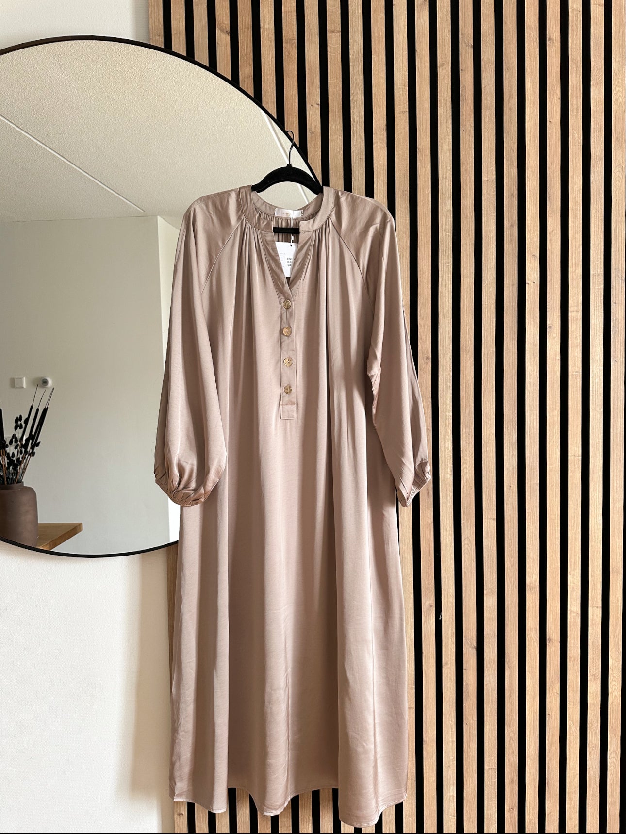 DRESS SANAE BEIGE