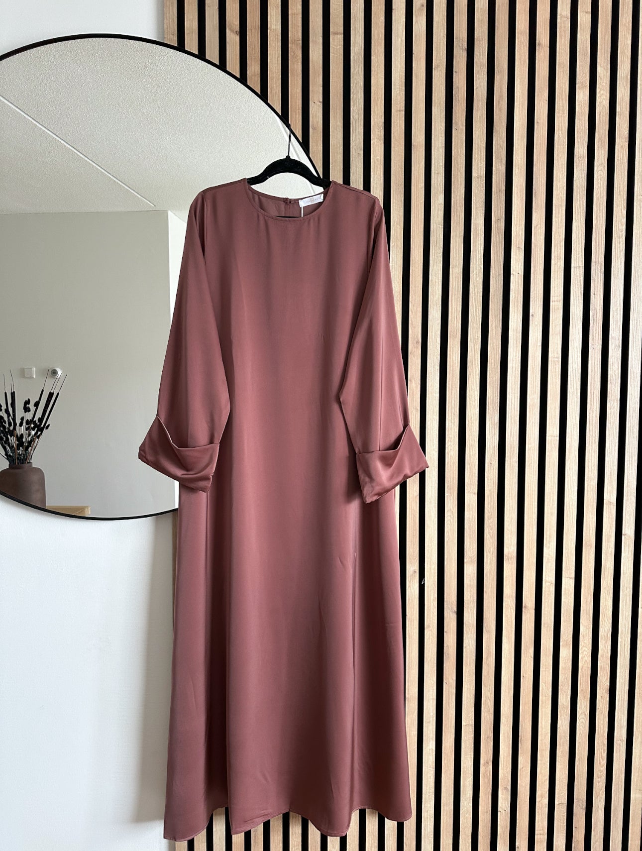 ABAYA NAIARA BROWN ROSE