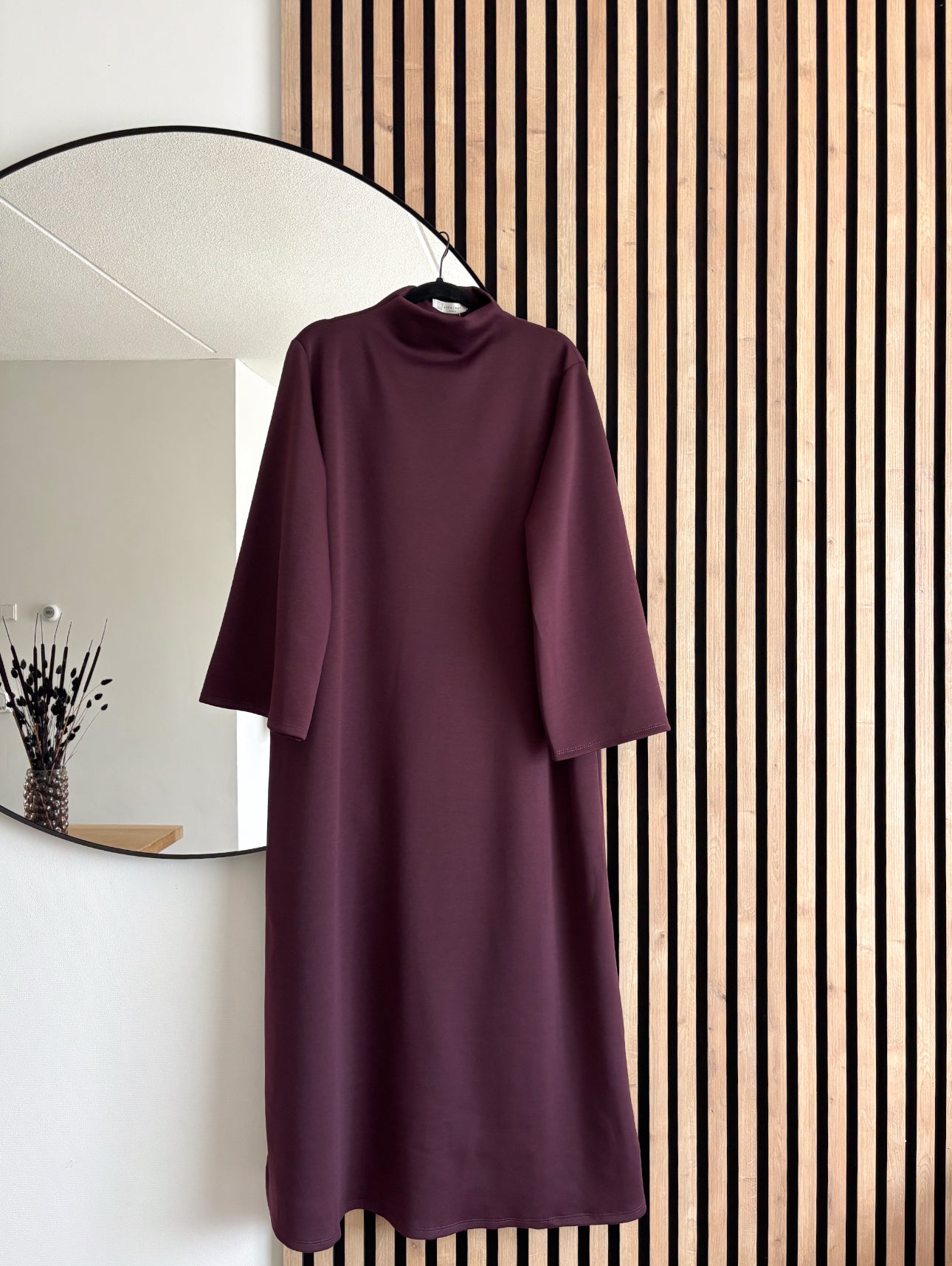 DRESS YASMIN BORDO