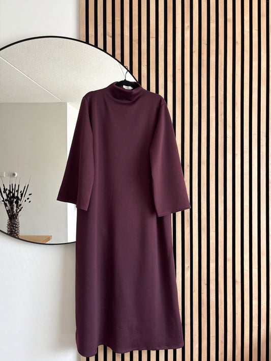 DRESS YASMIN BORDO