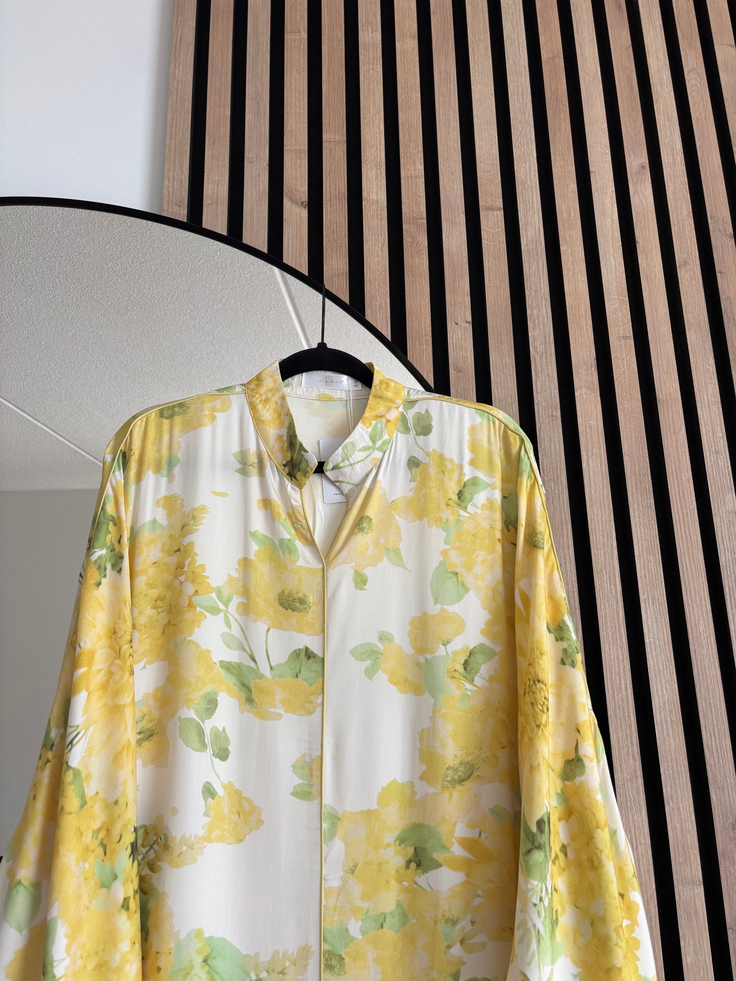 DRESS FLORAL YELLOW